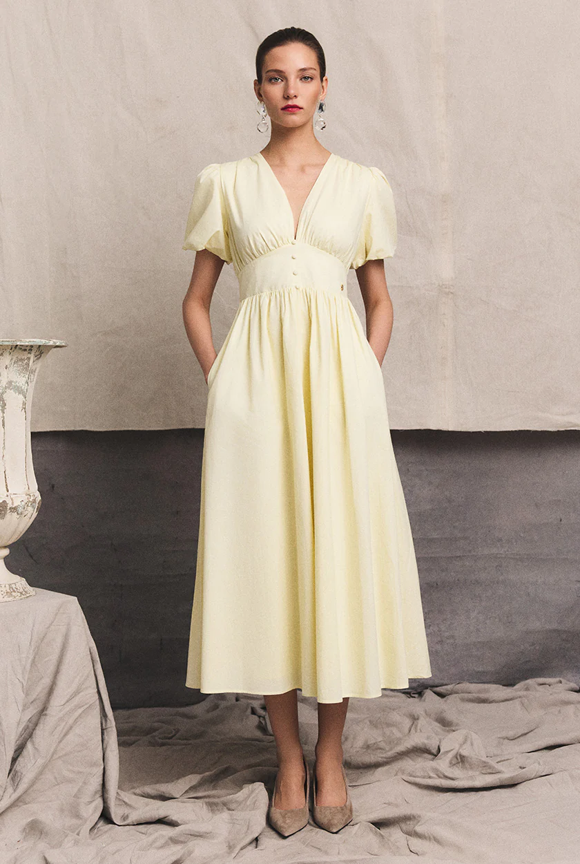 Paige Dress (Lemon) - Image 2