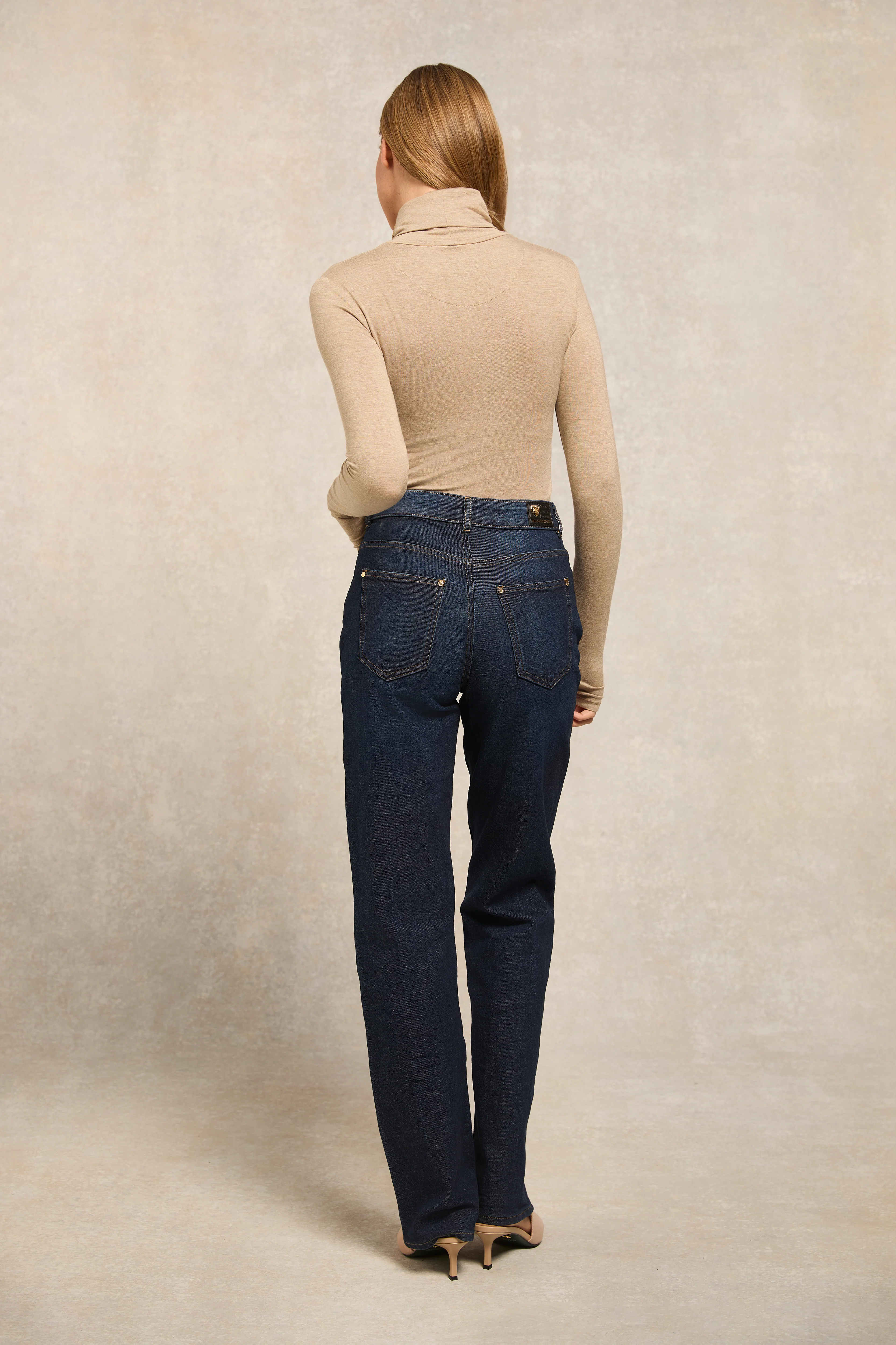 Paige Roll Neck (Oatmeal) - Image 5