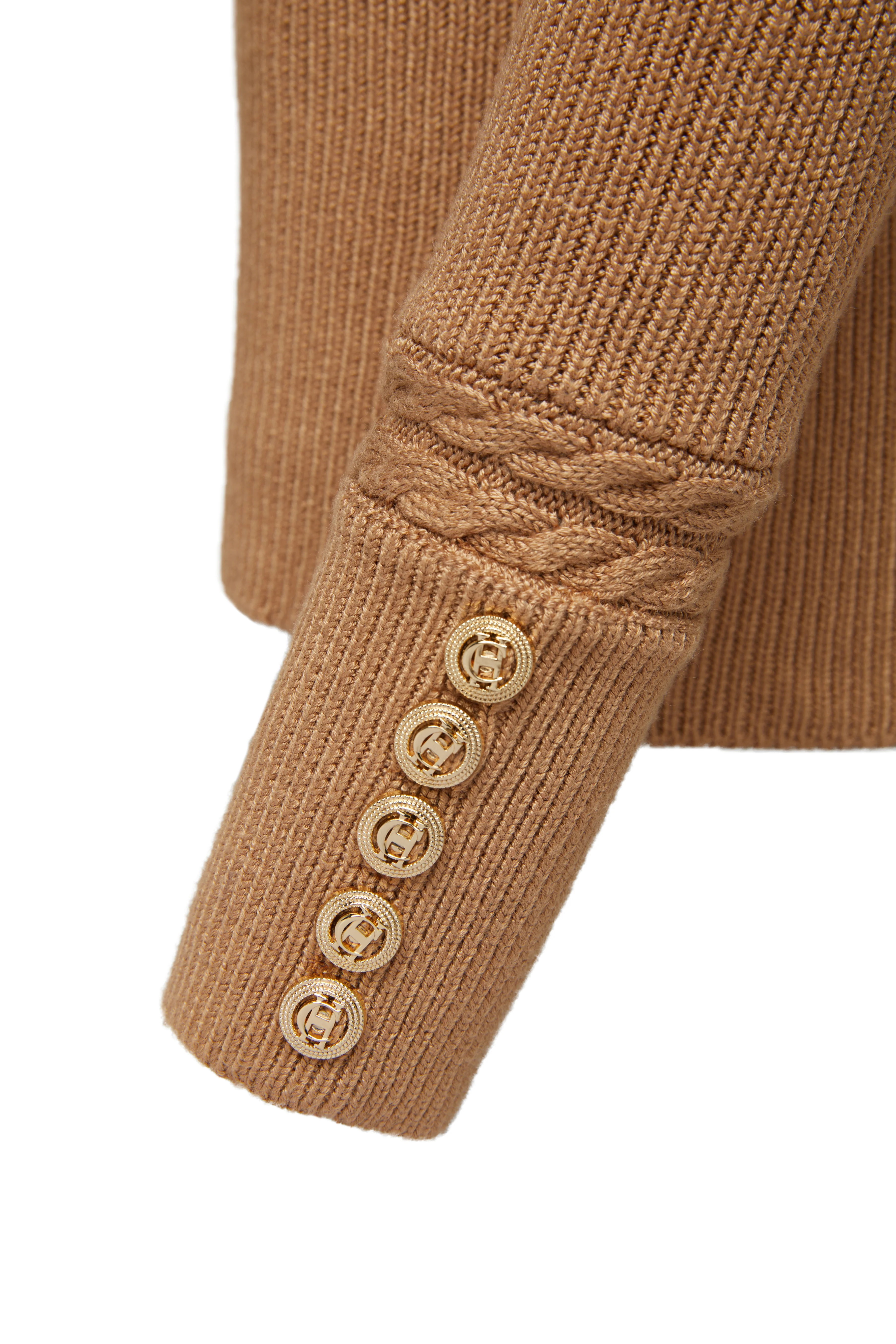 Painswick Roll Neck Knit (Caramel) - Image 6