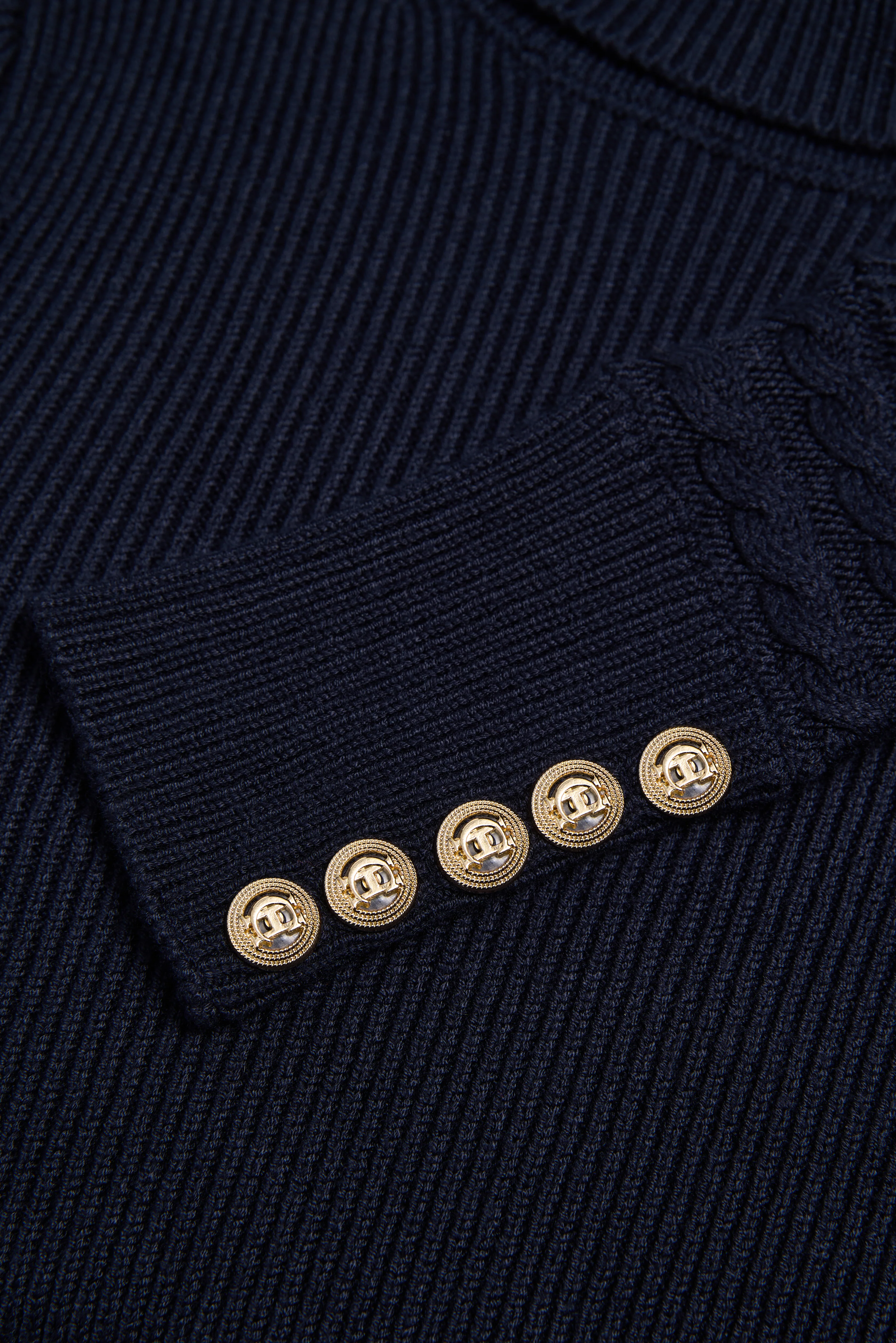 Painswick Roll Neck Knit (Ink Navy) - Image 9