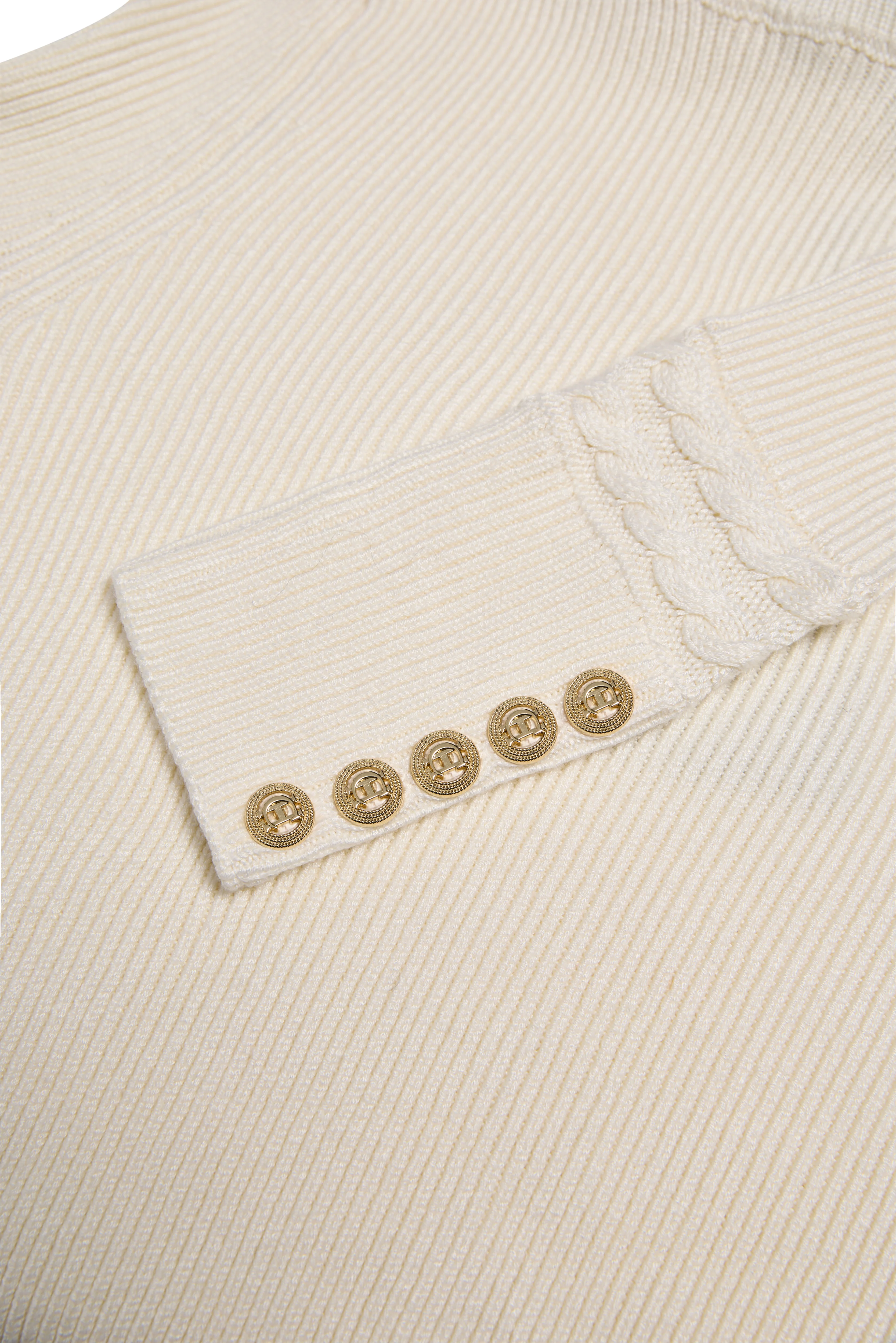Painswick Roll Neck Knit (Natural) - Image 9