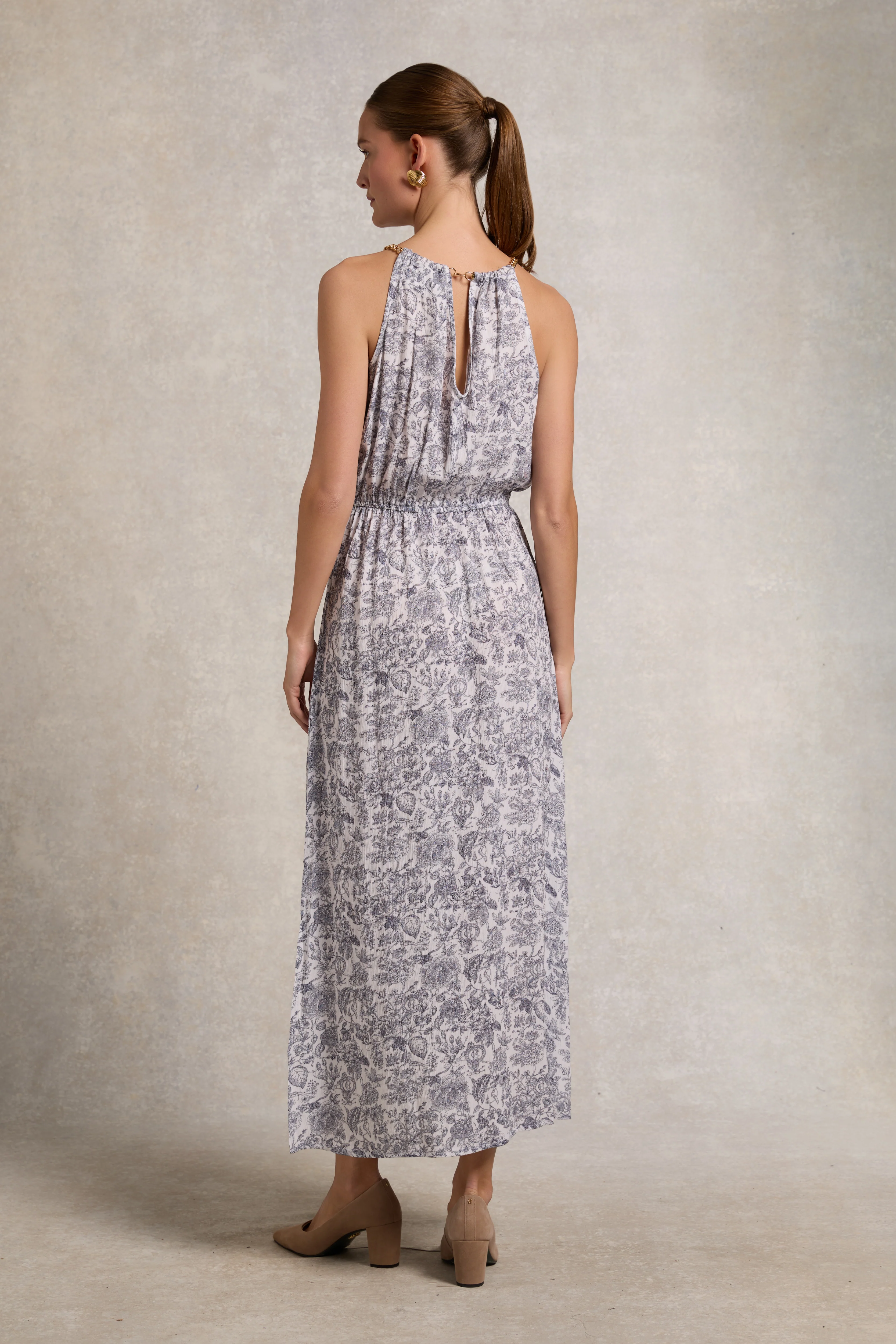 Paloma Maxi Dress (White Willow) - Image 5