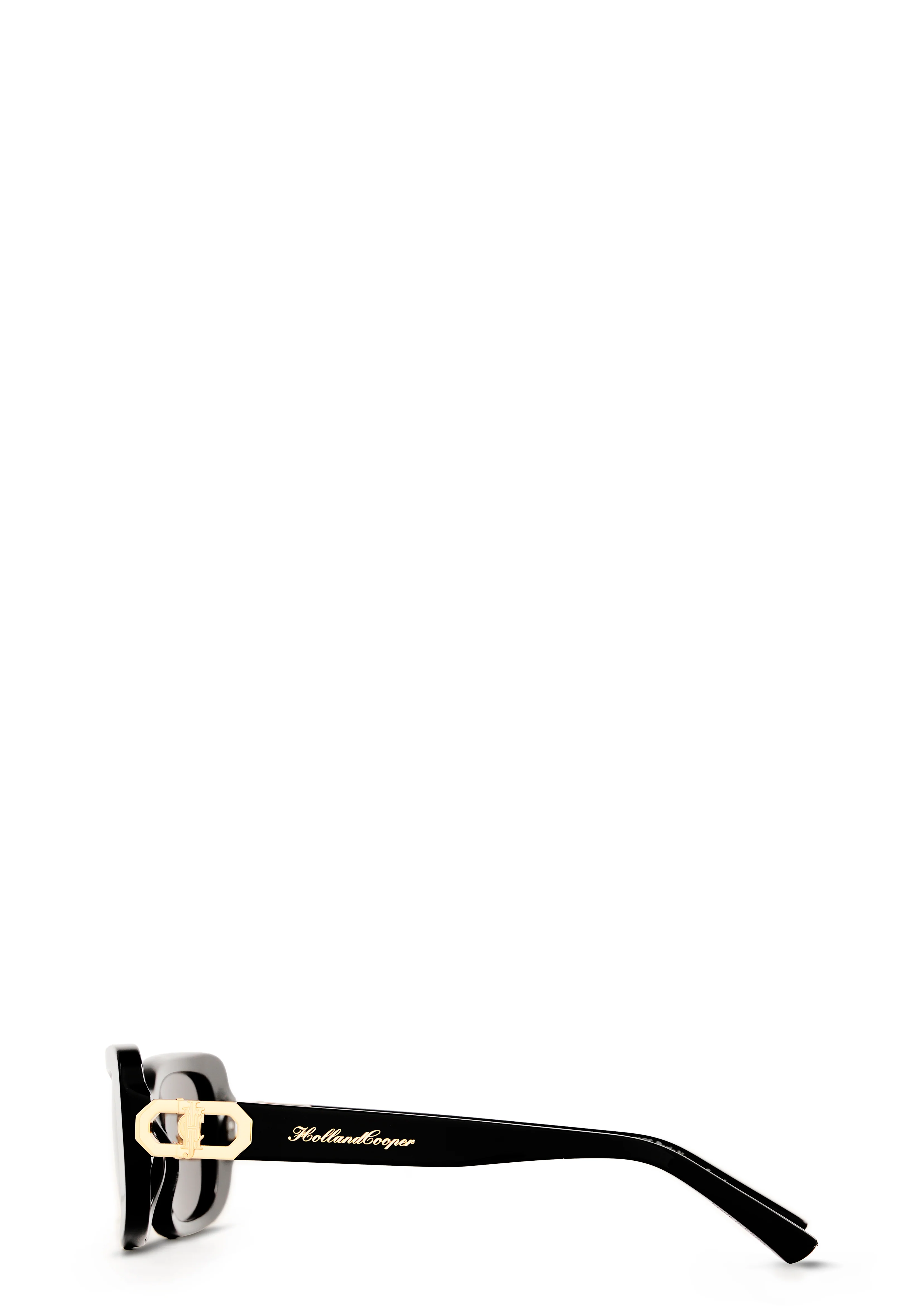Paris Narrow Sunglasses (Black) - Image 7