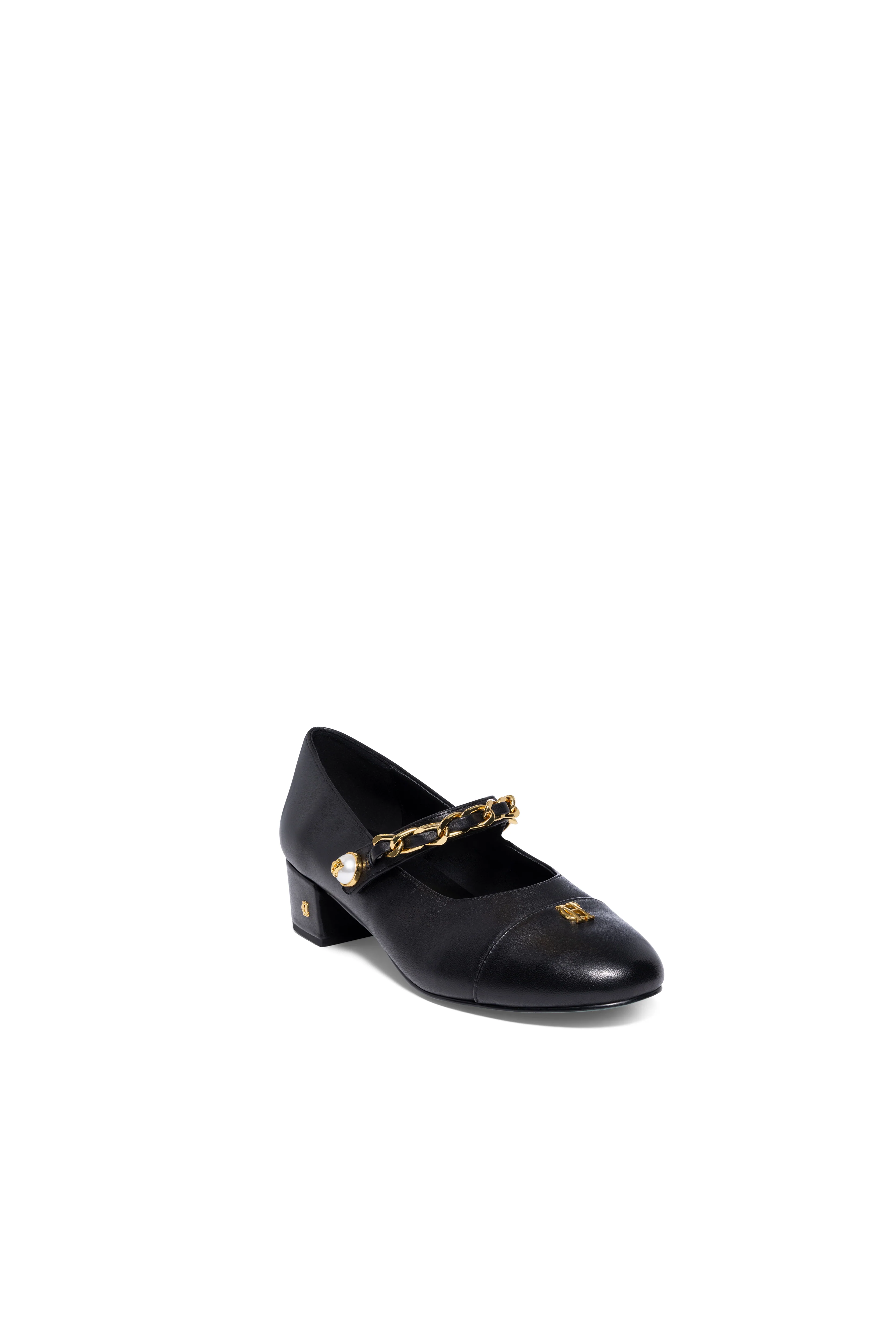 Pearl Ballet Mid Heel (Black) - Image 6