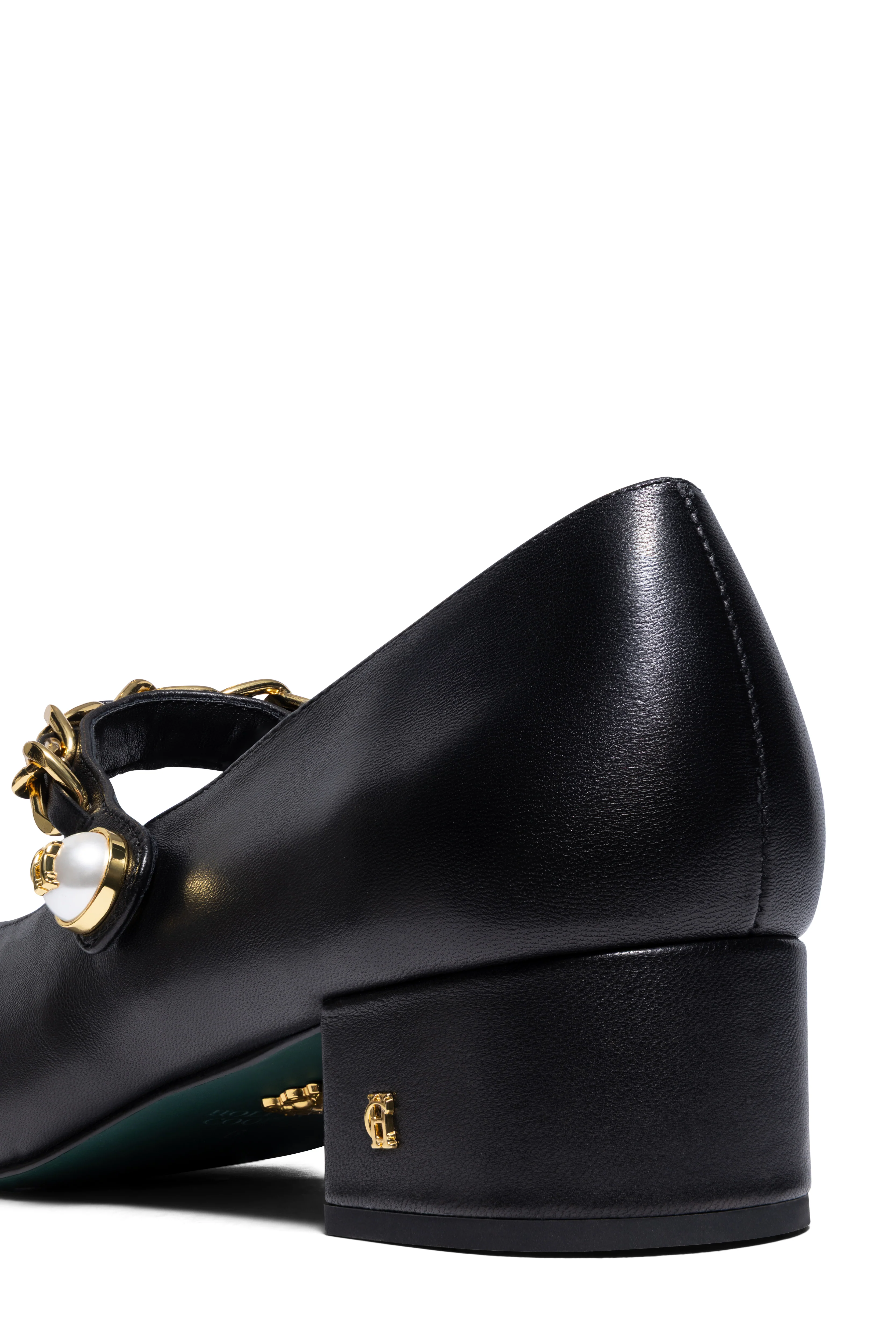 Pearl Ballet Mid Heel (Black) - Image 7