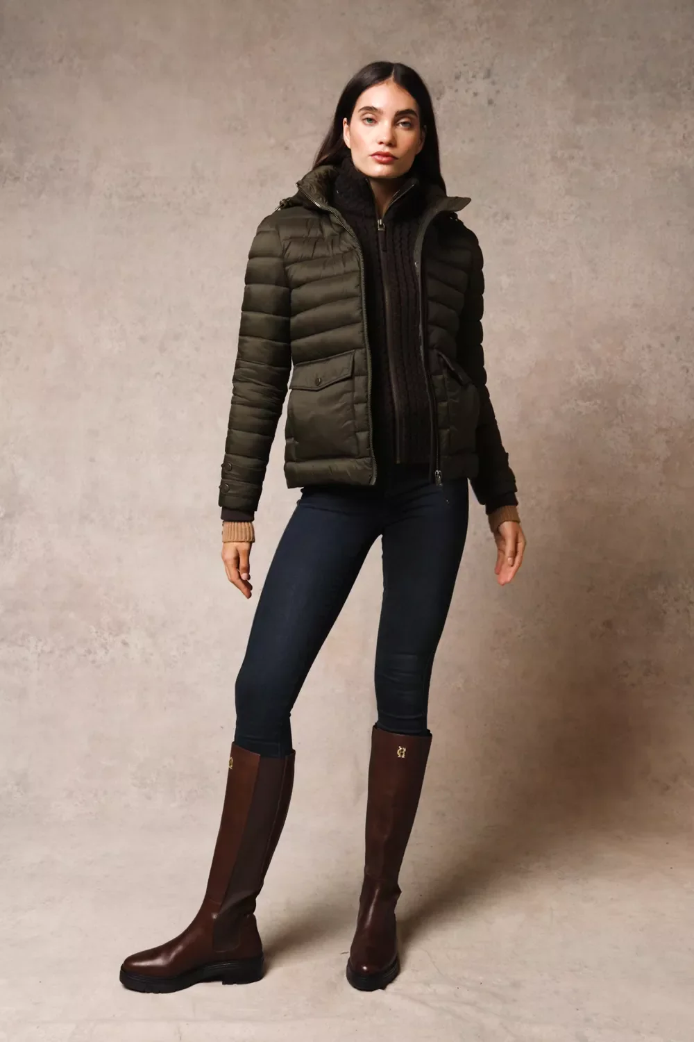 Pearson Hybrid Jacket (Khaki) - Image 5