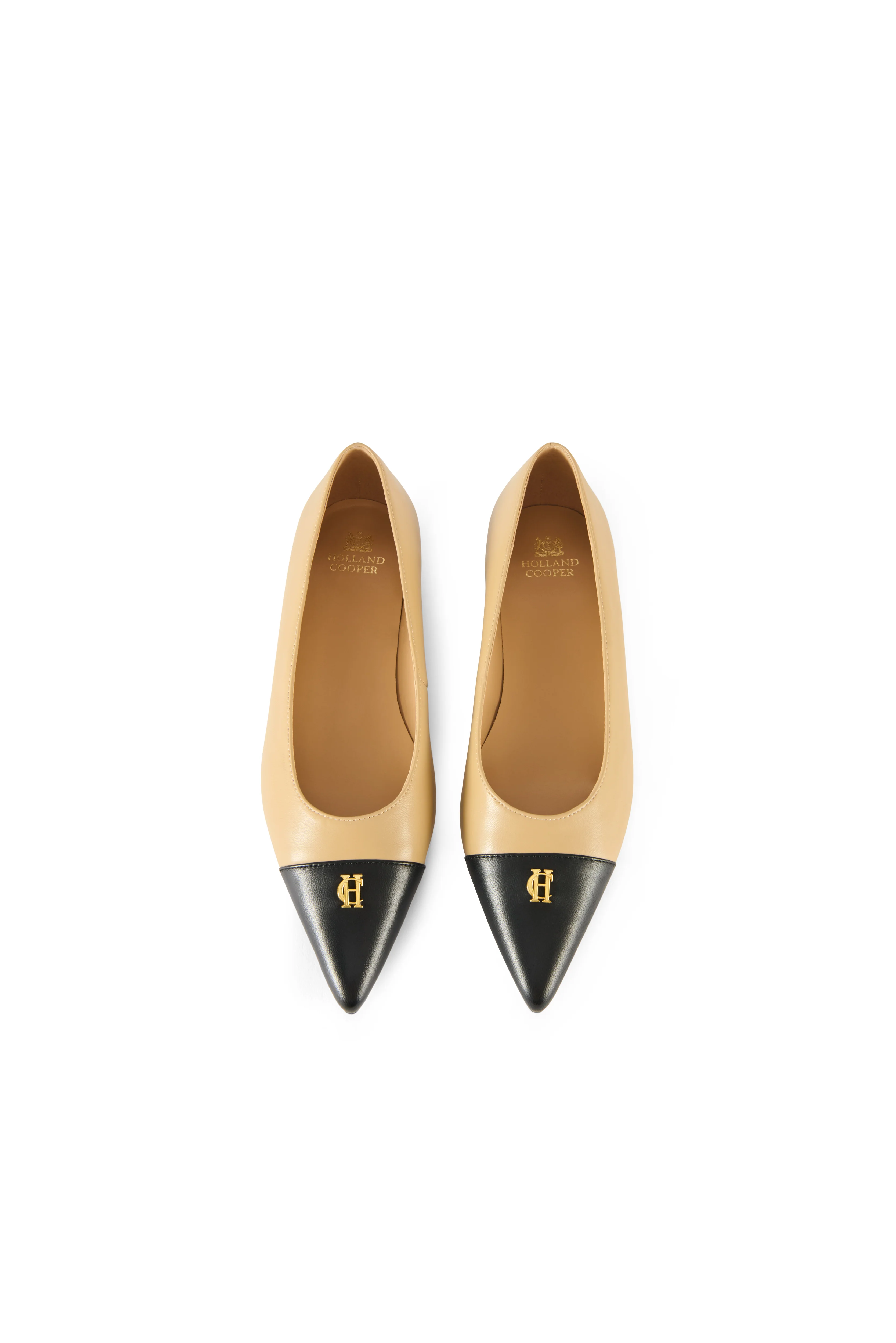 Pointed Ballet Shoe (Nude Black) - Image 5