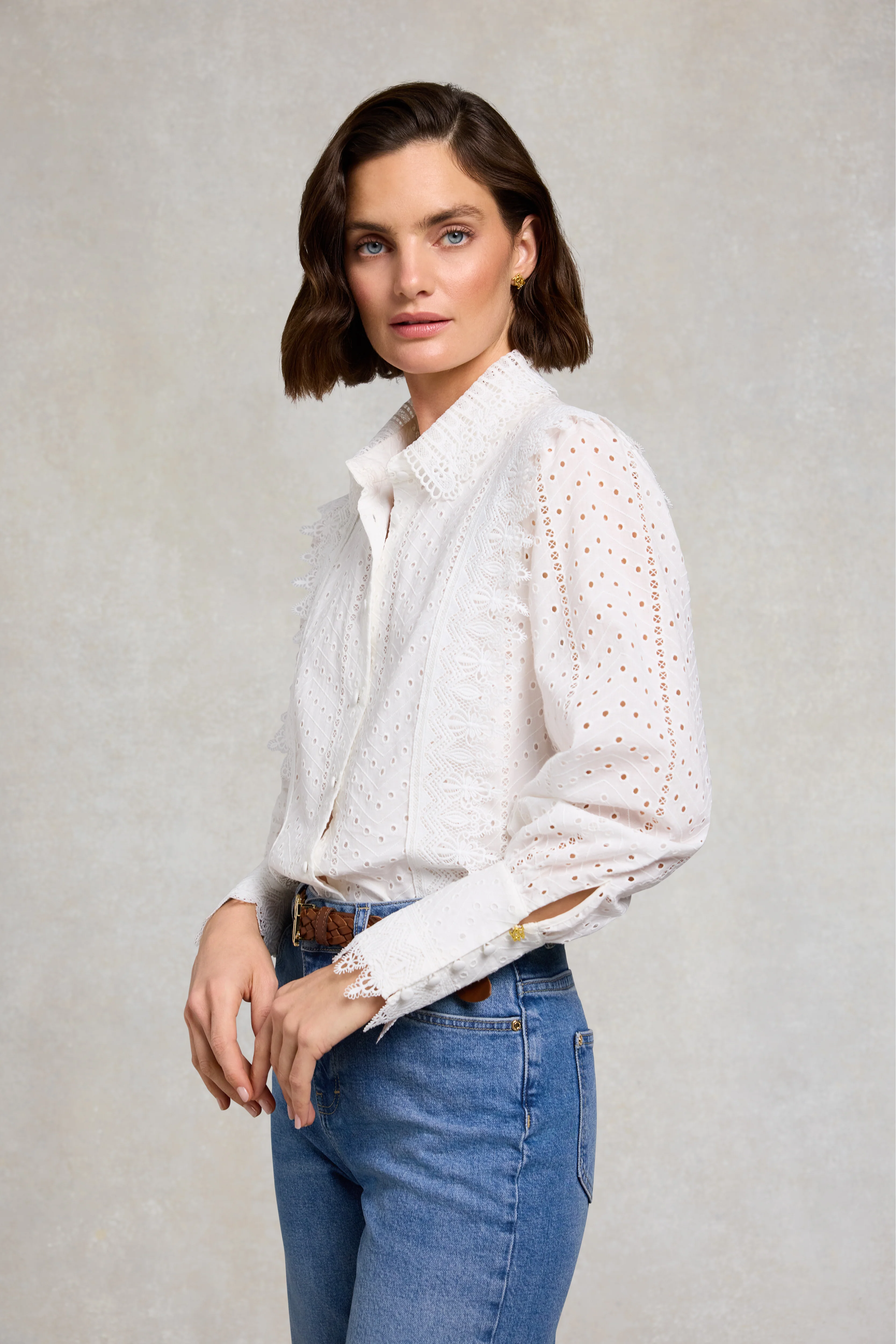 Portofino Blouse (Ivory) - Image 2