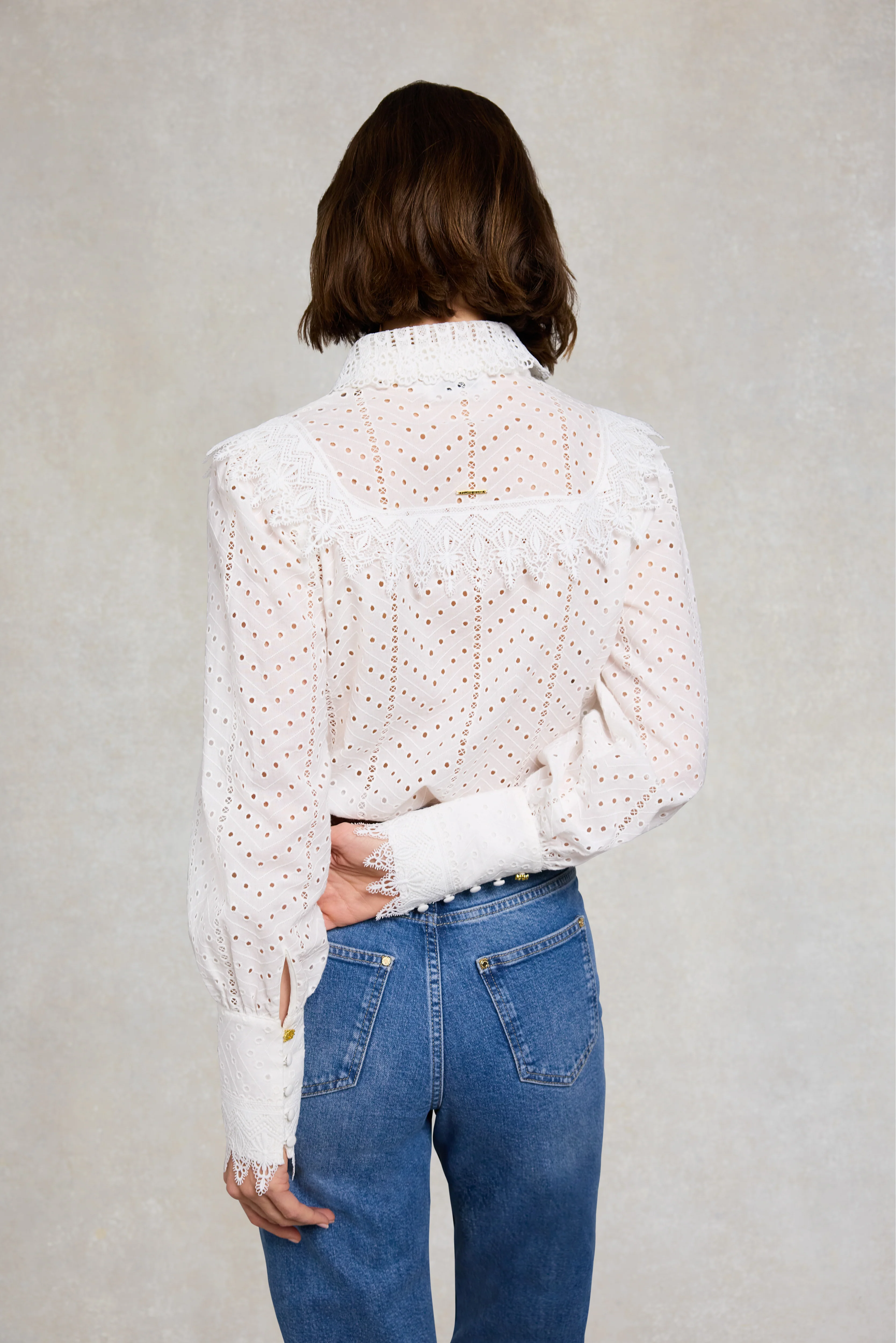 Portofino Blouse (Ivory) - Image 4