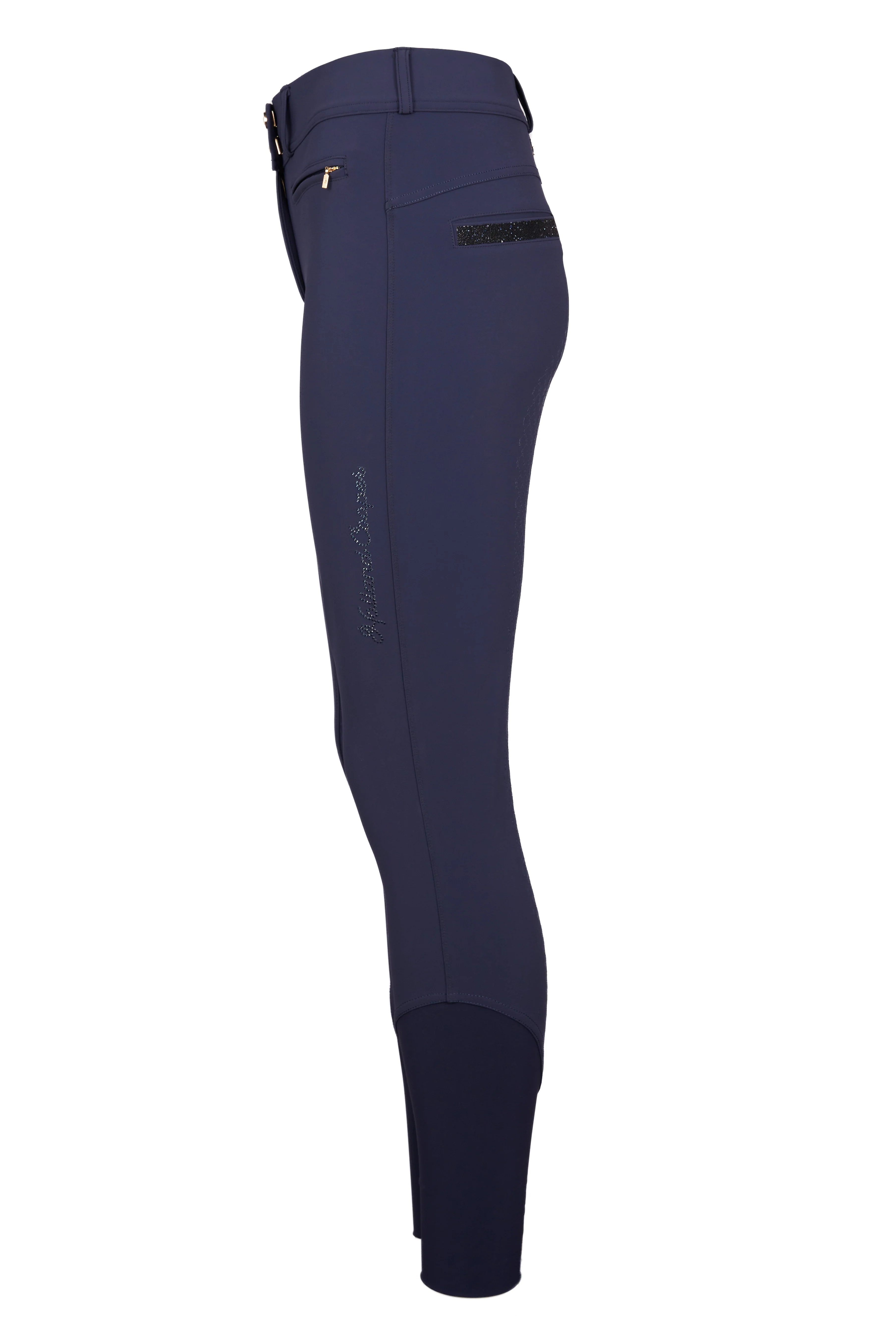 Premium Mid Rise Breeches (Yale Blue) - Image 12