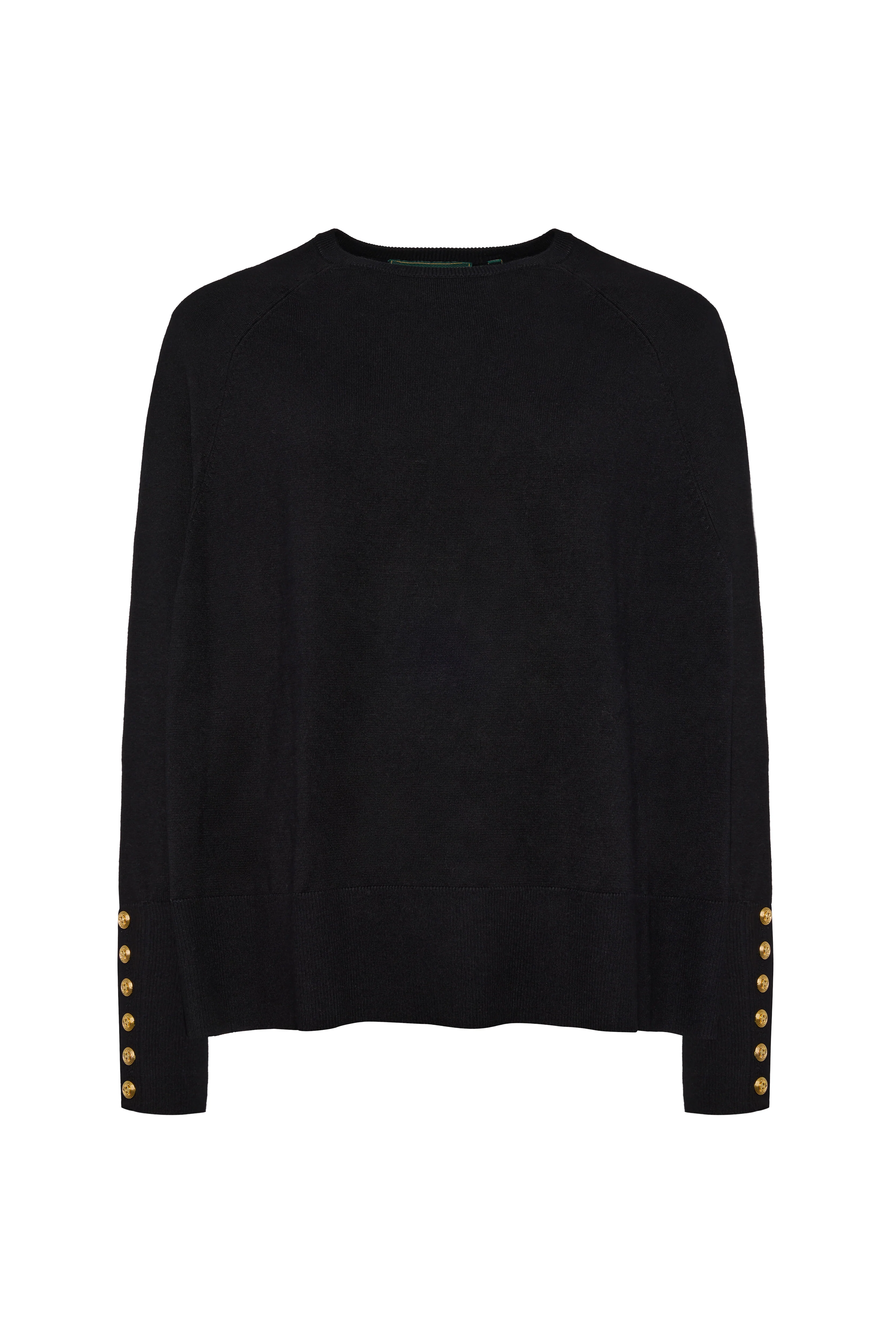 Queensbury Crew Neck Knit (Black) - Image 6