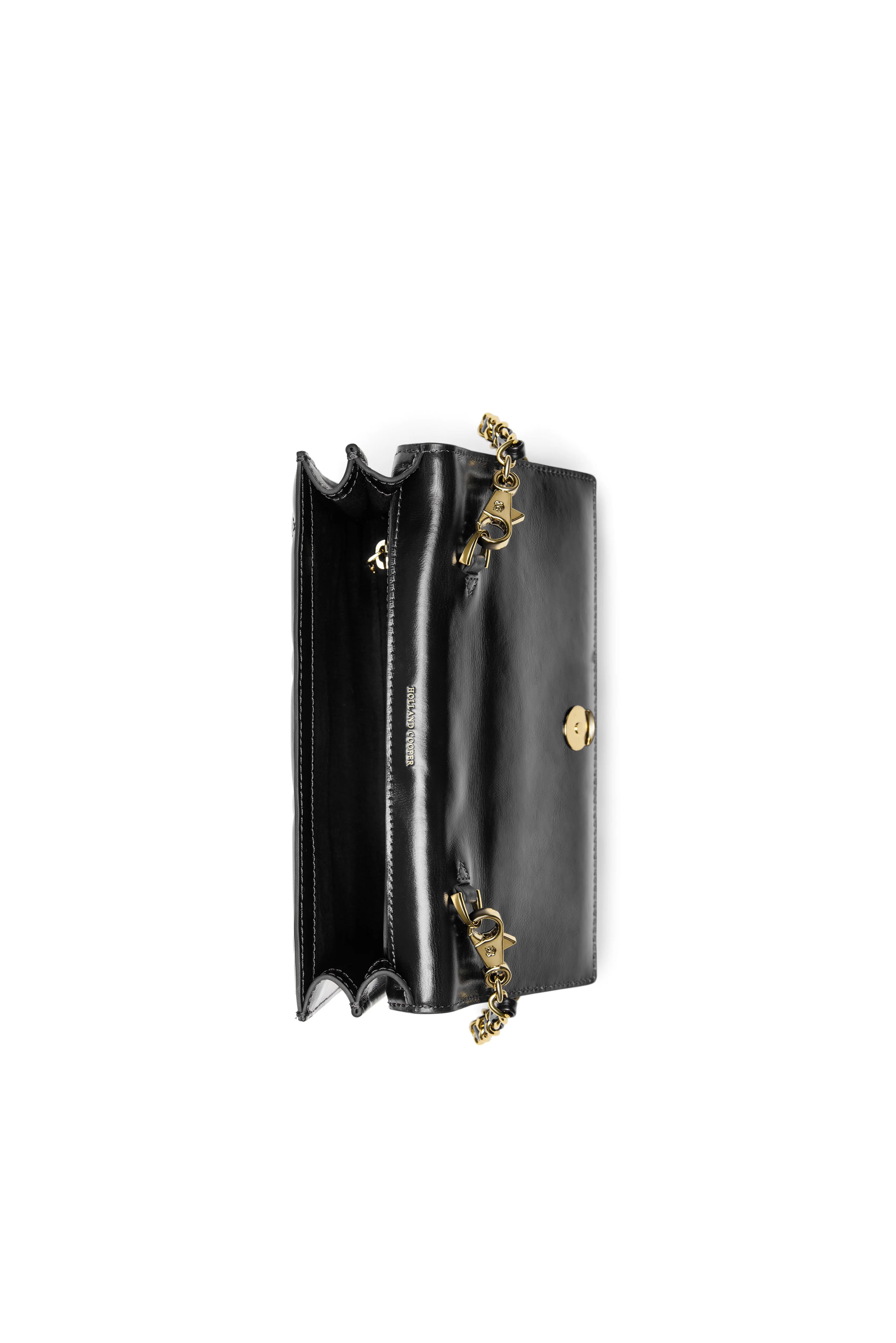 Quilted Crossbody Bag (Black) - Image 11