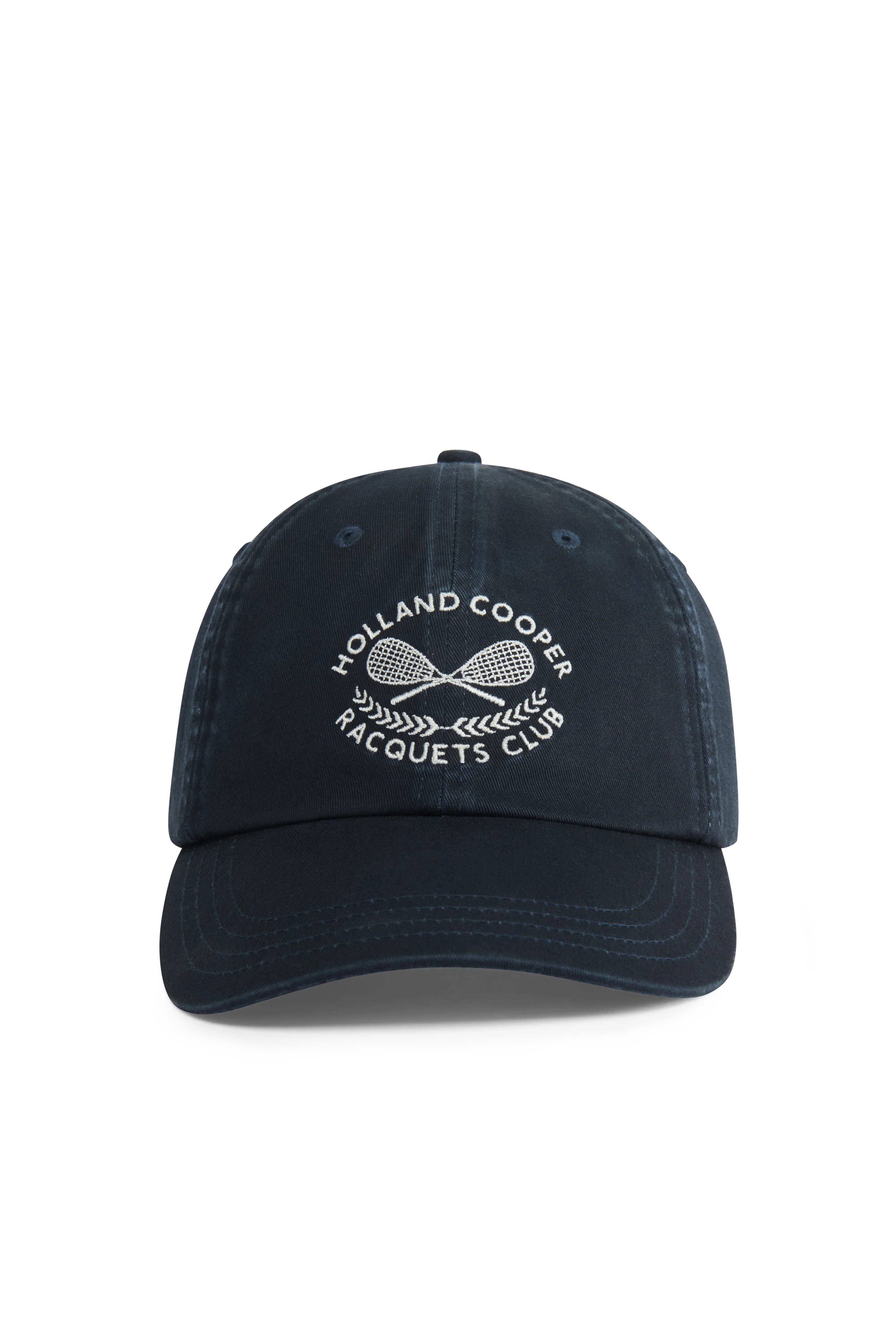 Racquets Cap (Navy Ecru) - Image 3