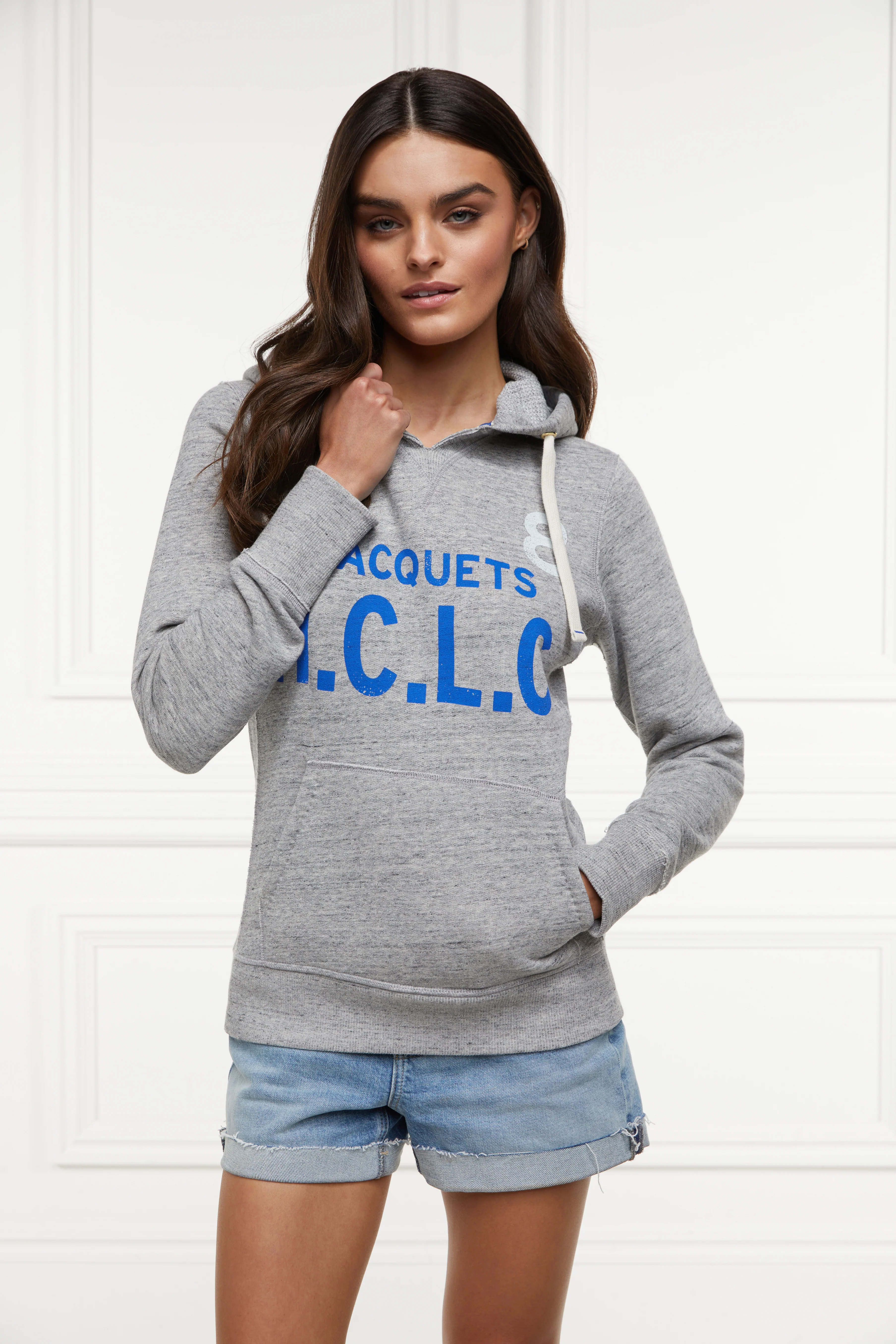 Racquets Hoodie (Grit Marl) - Image 3