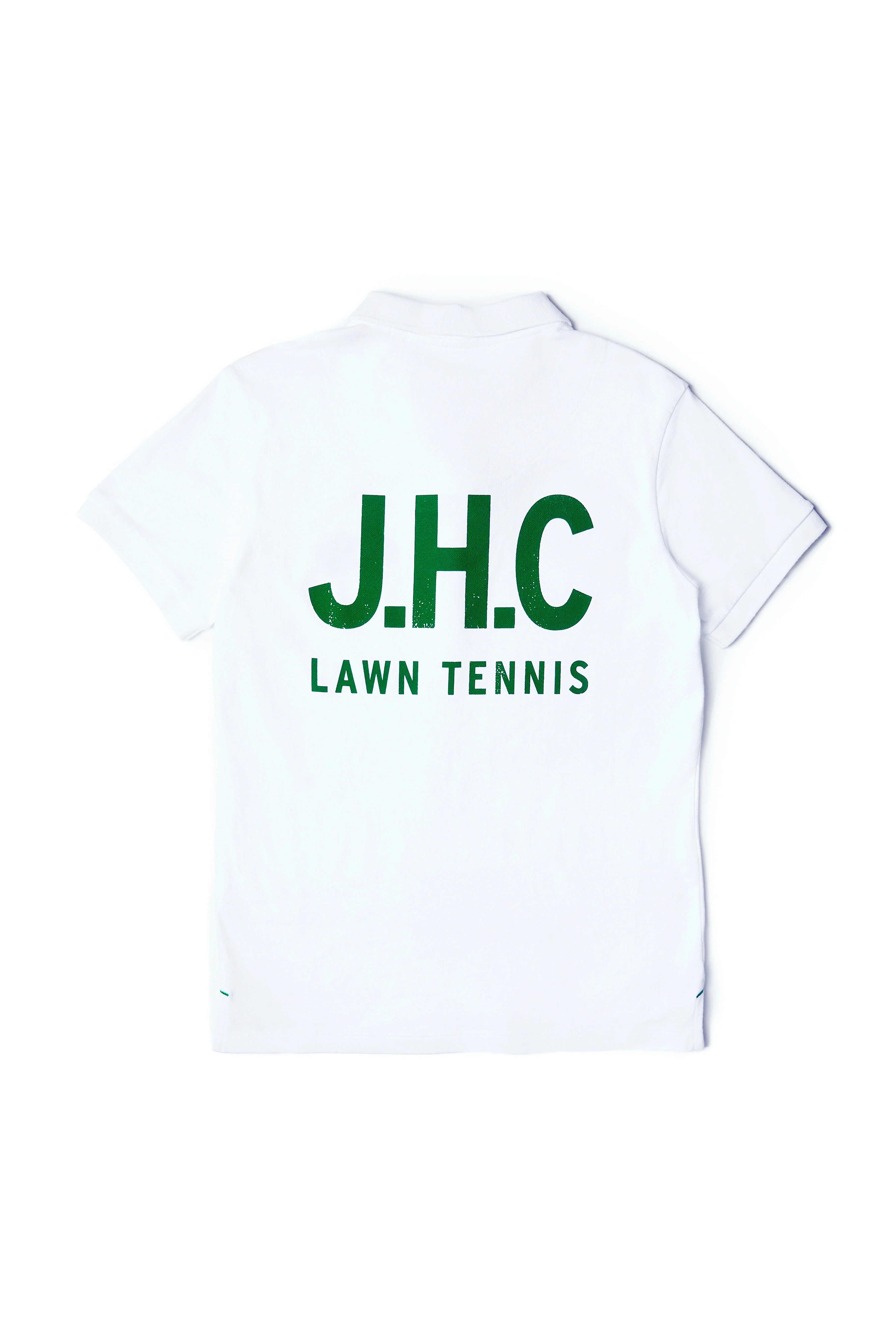 Racquets Polo Shirt (White) - Image 7