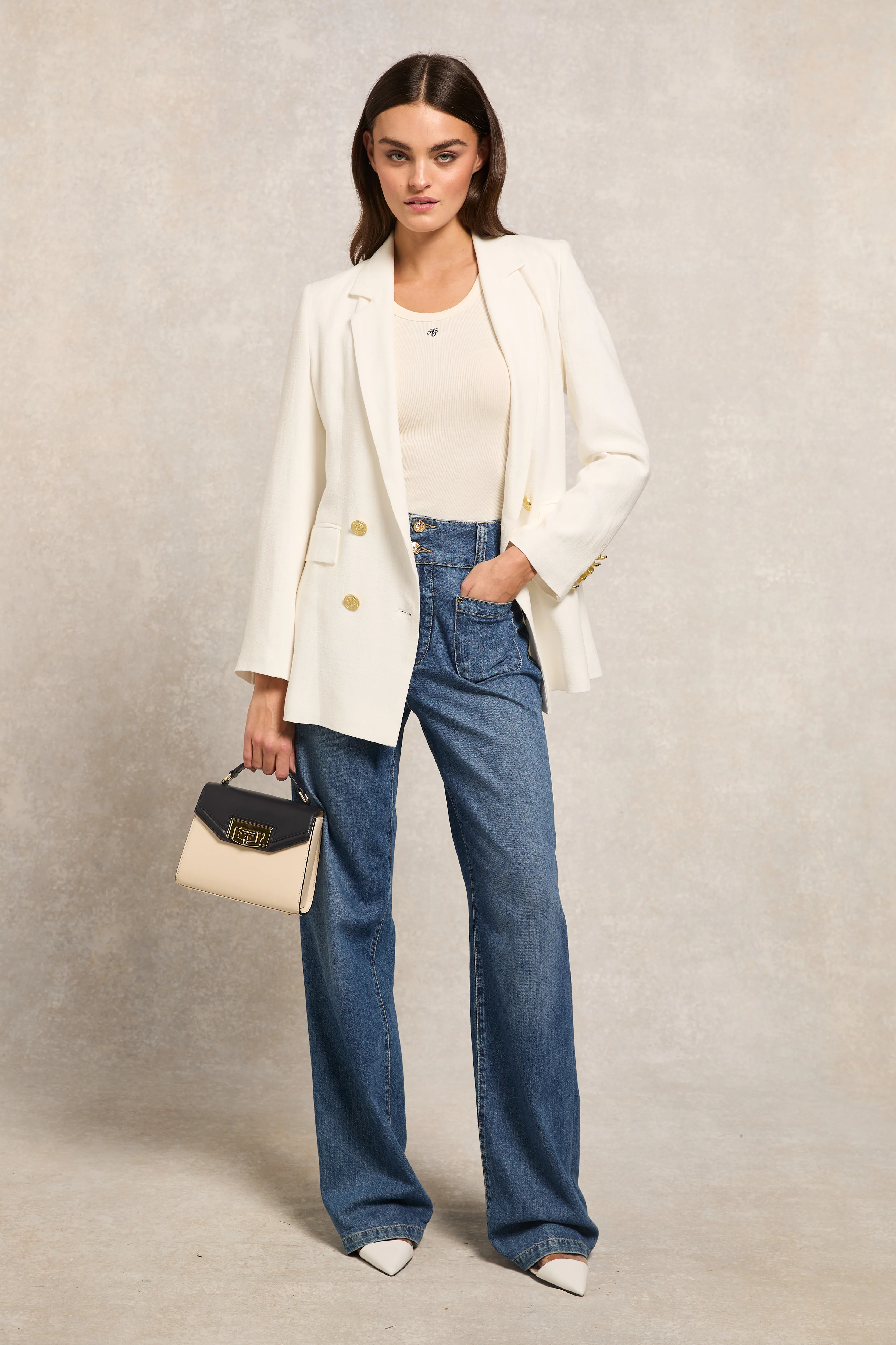 Rebecca Rib Tank (Natural) - Image 3
