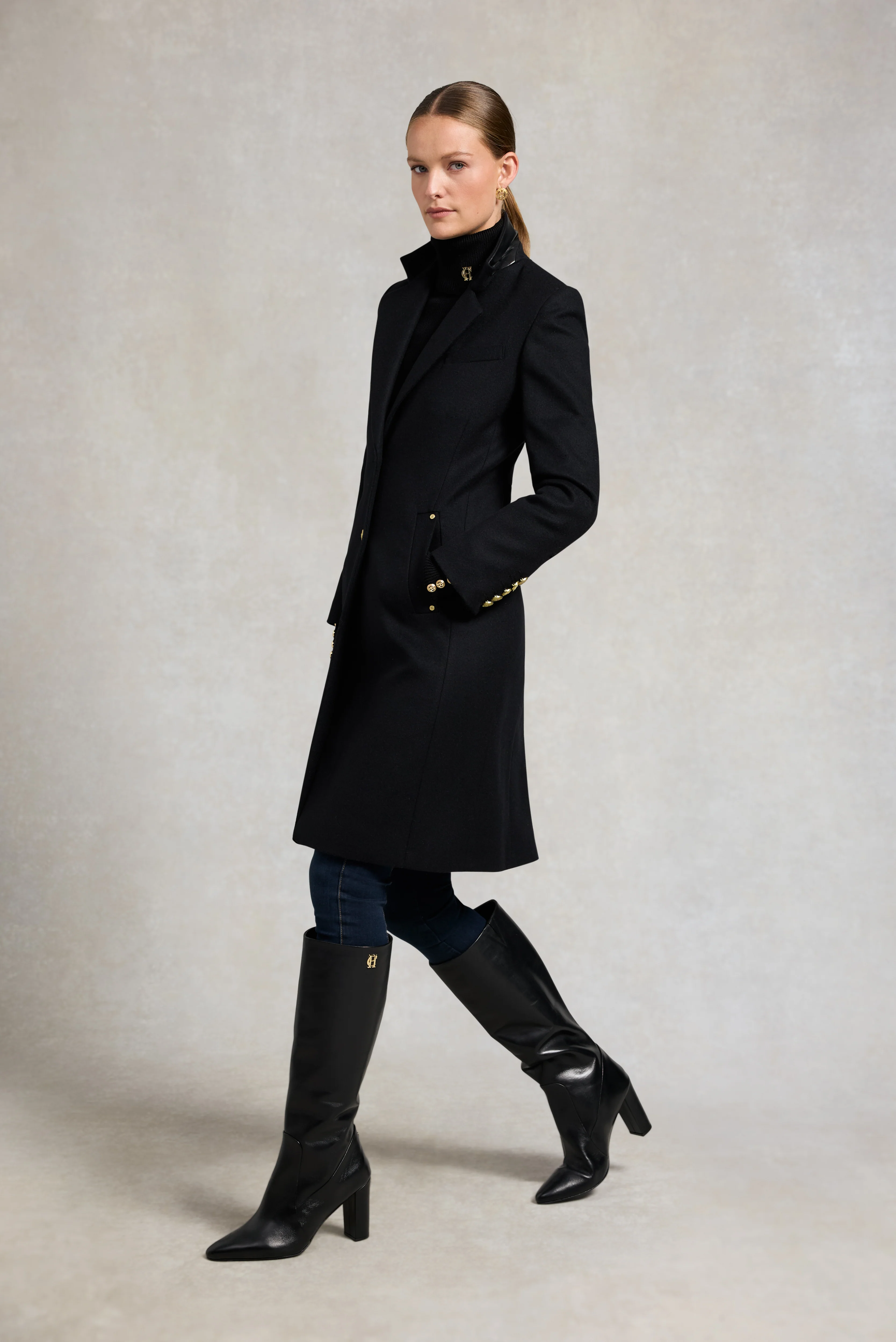 Regency Coat (Soft Black) - Image 2