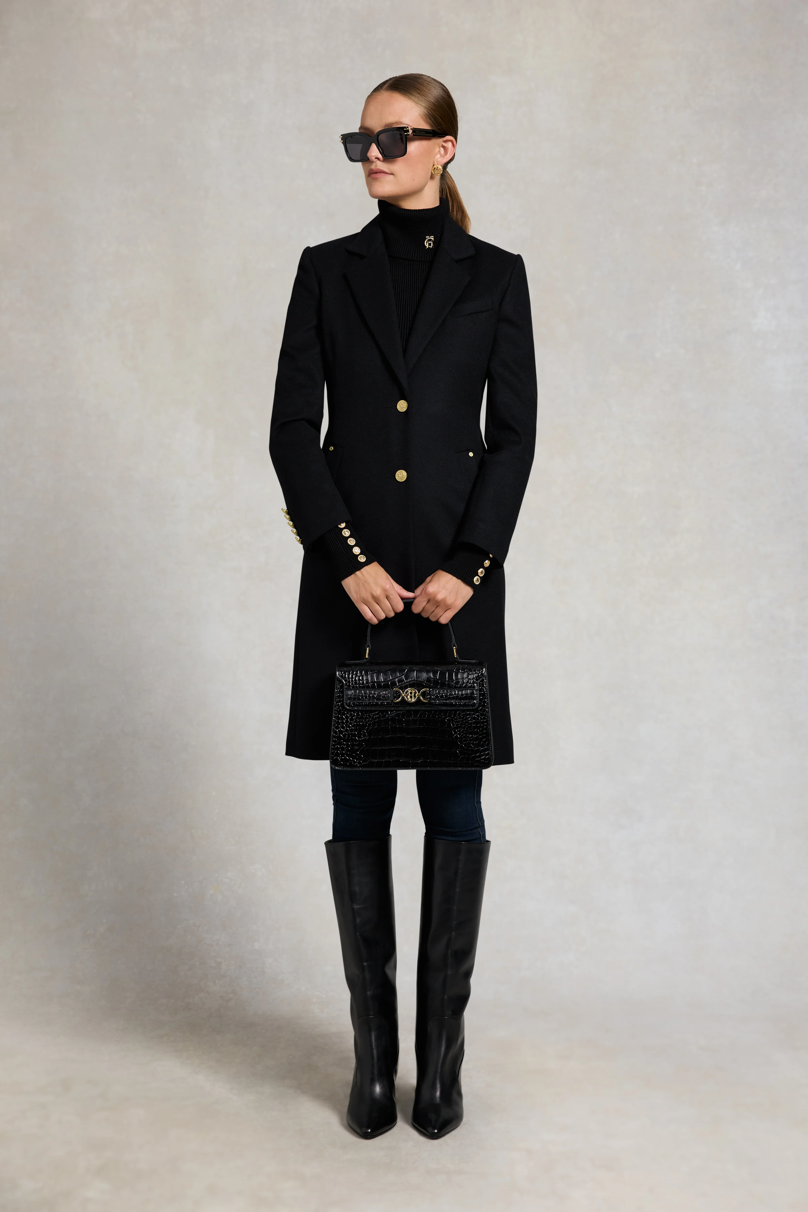 Regency Coat (Soft Black) - Image 3