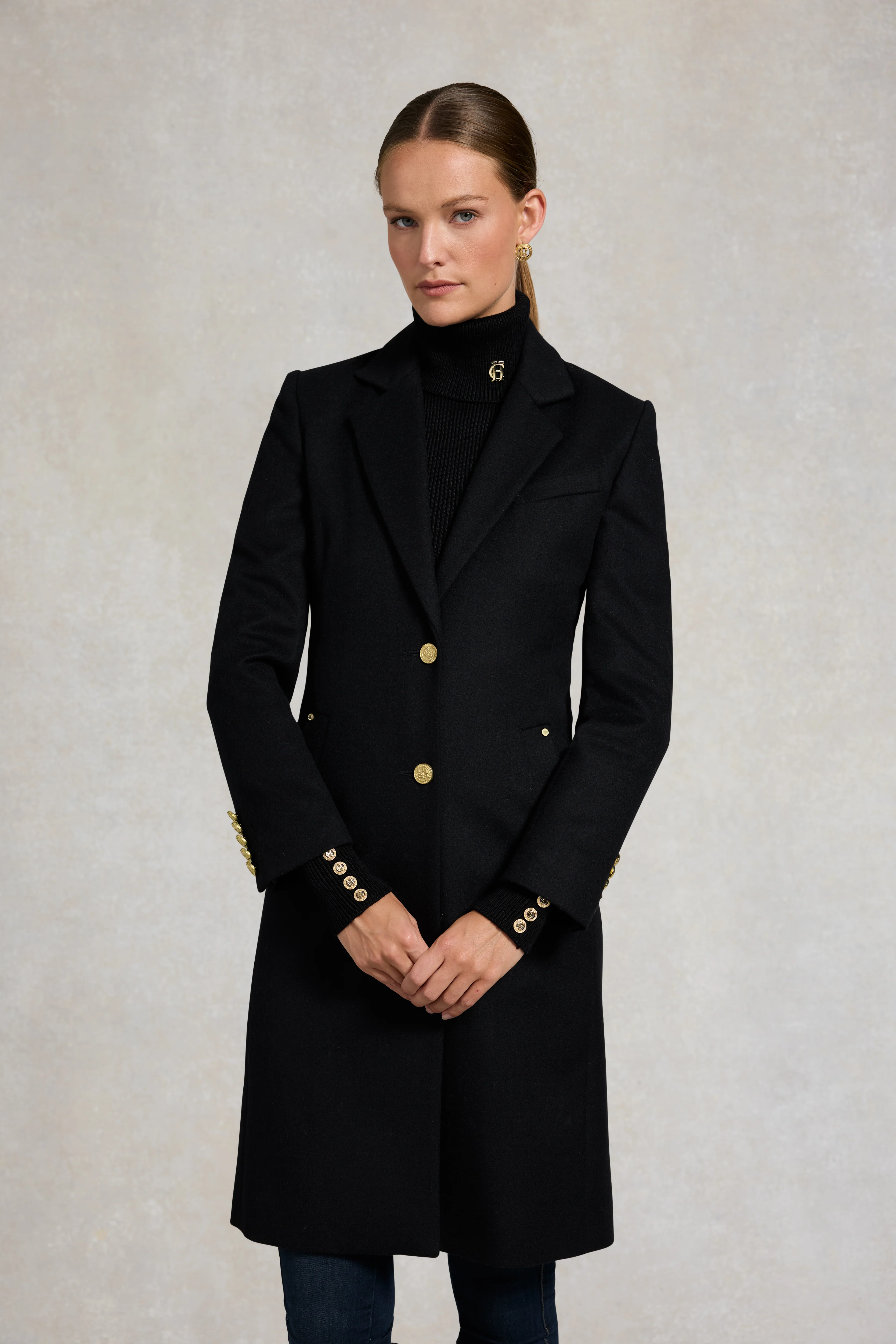 Regency Coat (Soft Black) - Image 5