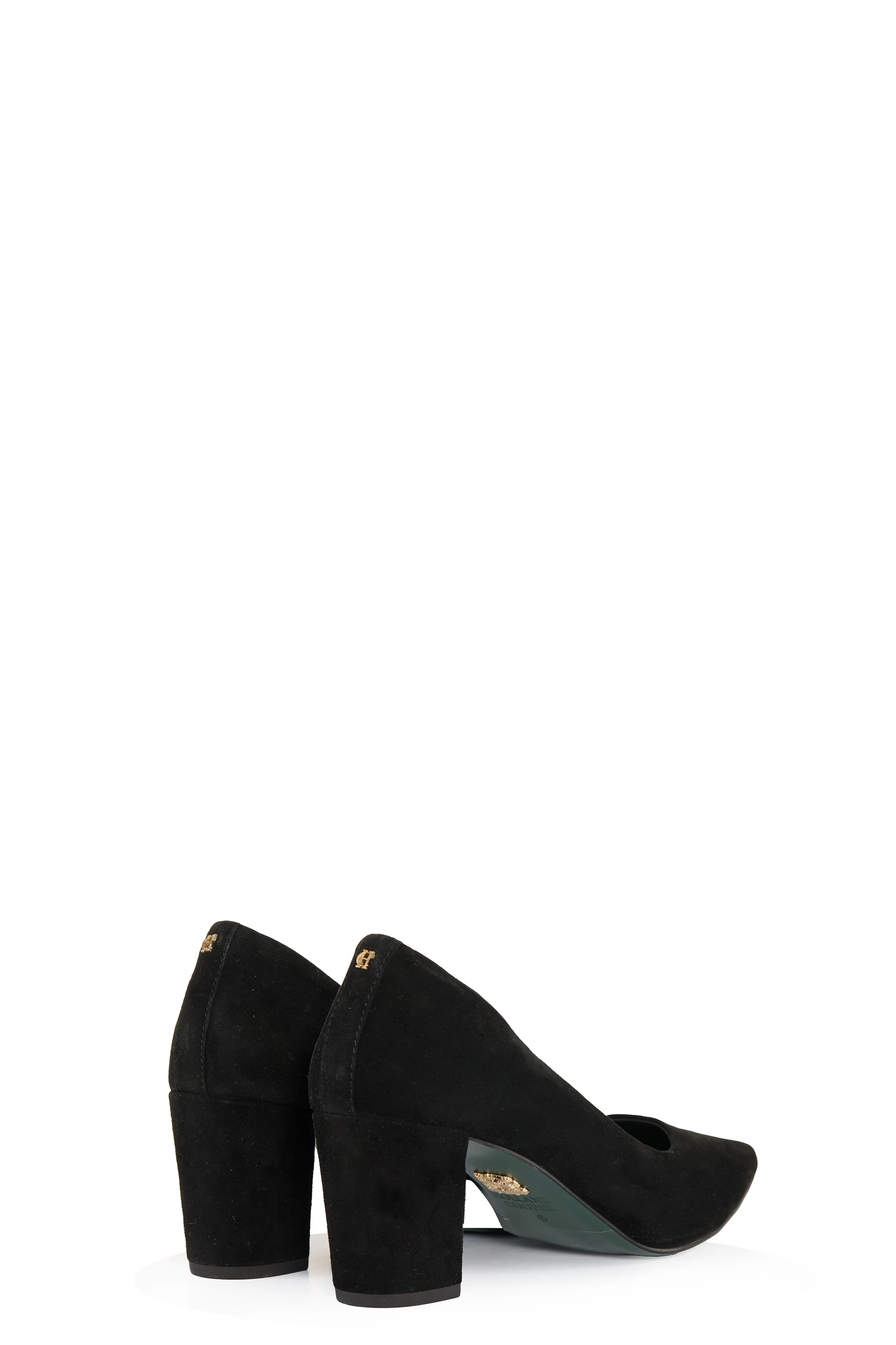Regency Court Shoe (Black Suede) - Image 4