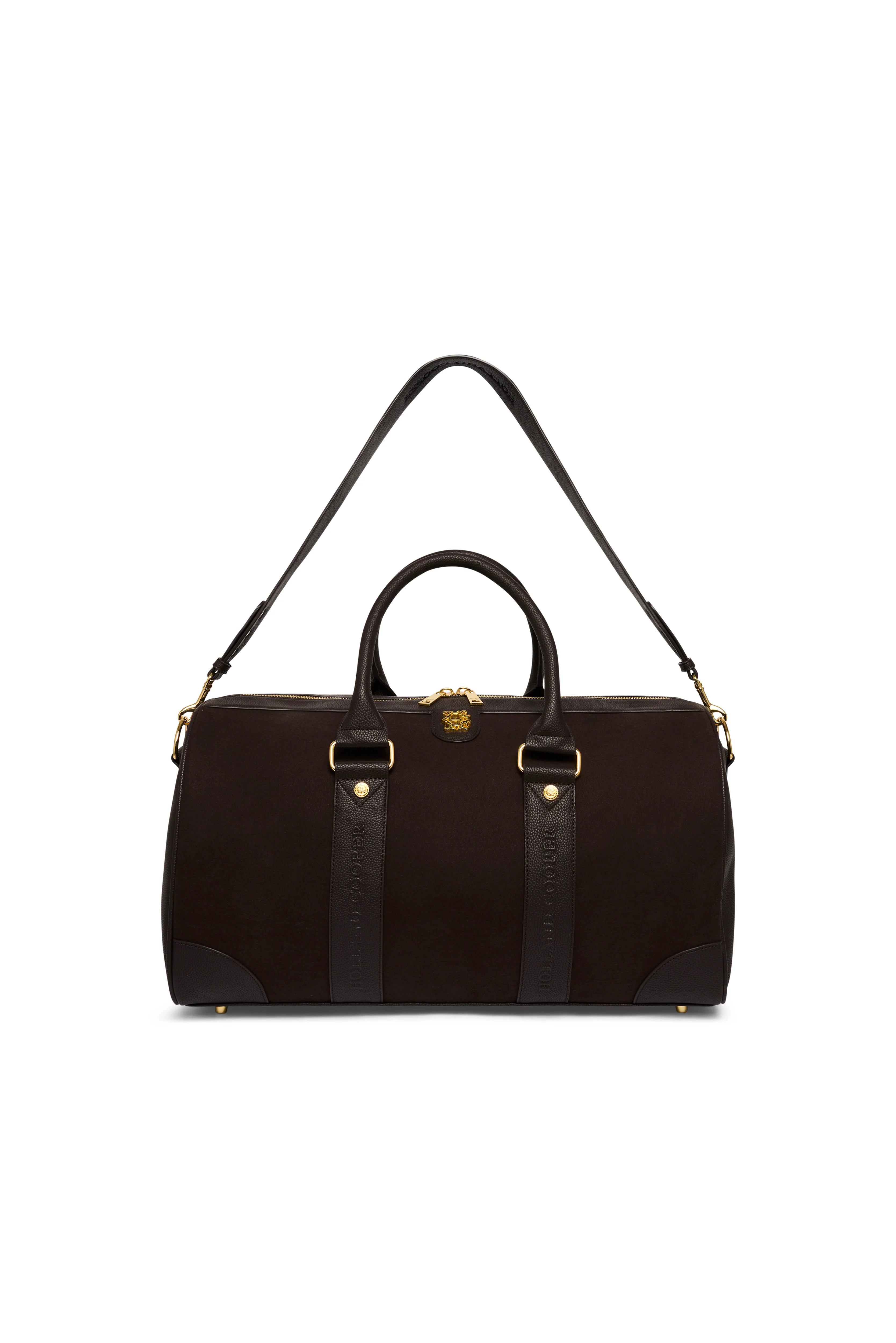 Regency Holdall (Dark Chocolate Suede) - Image 4
