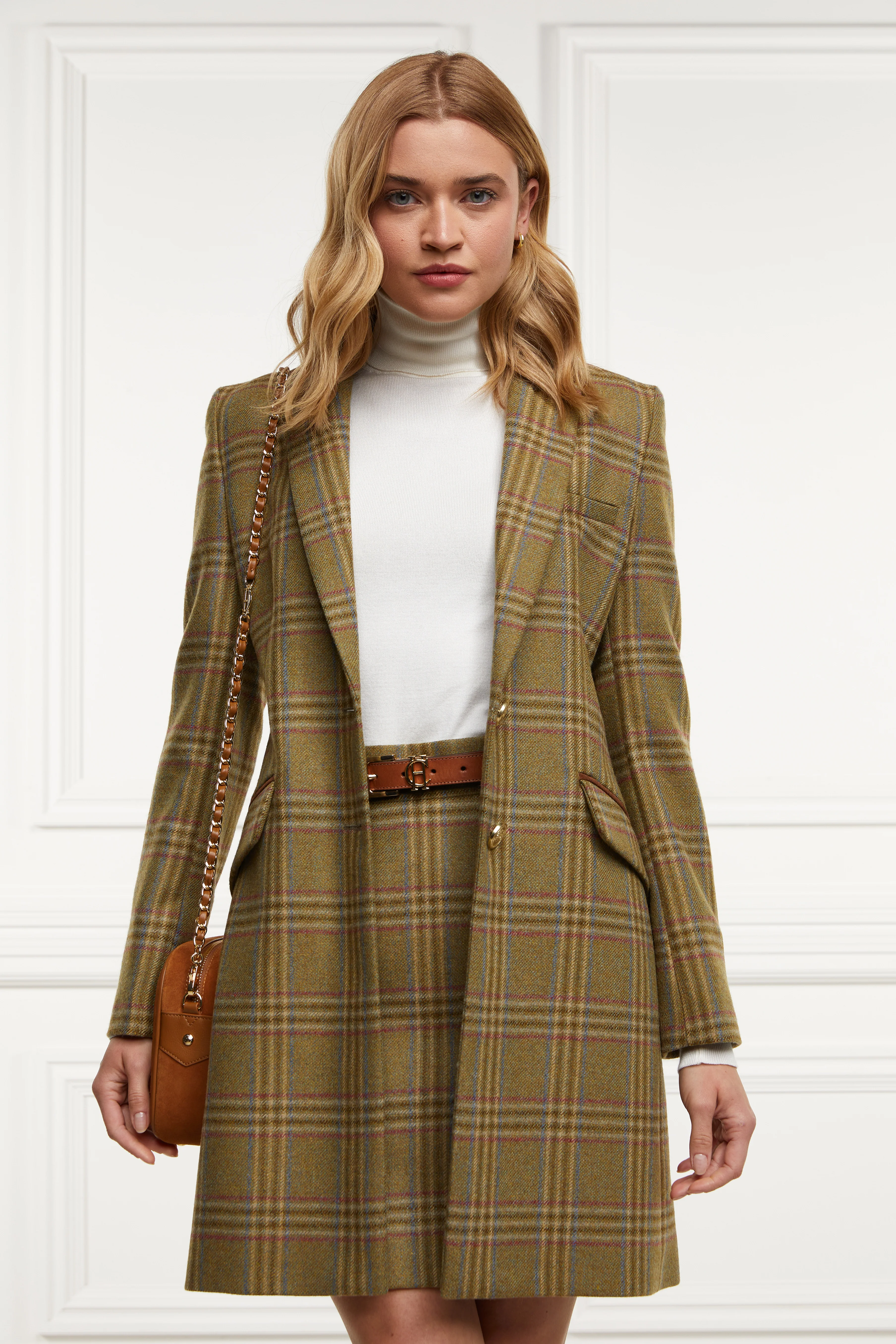 Regency Skirt (Avebury Green Check) - Image 3