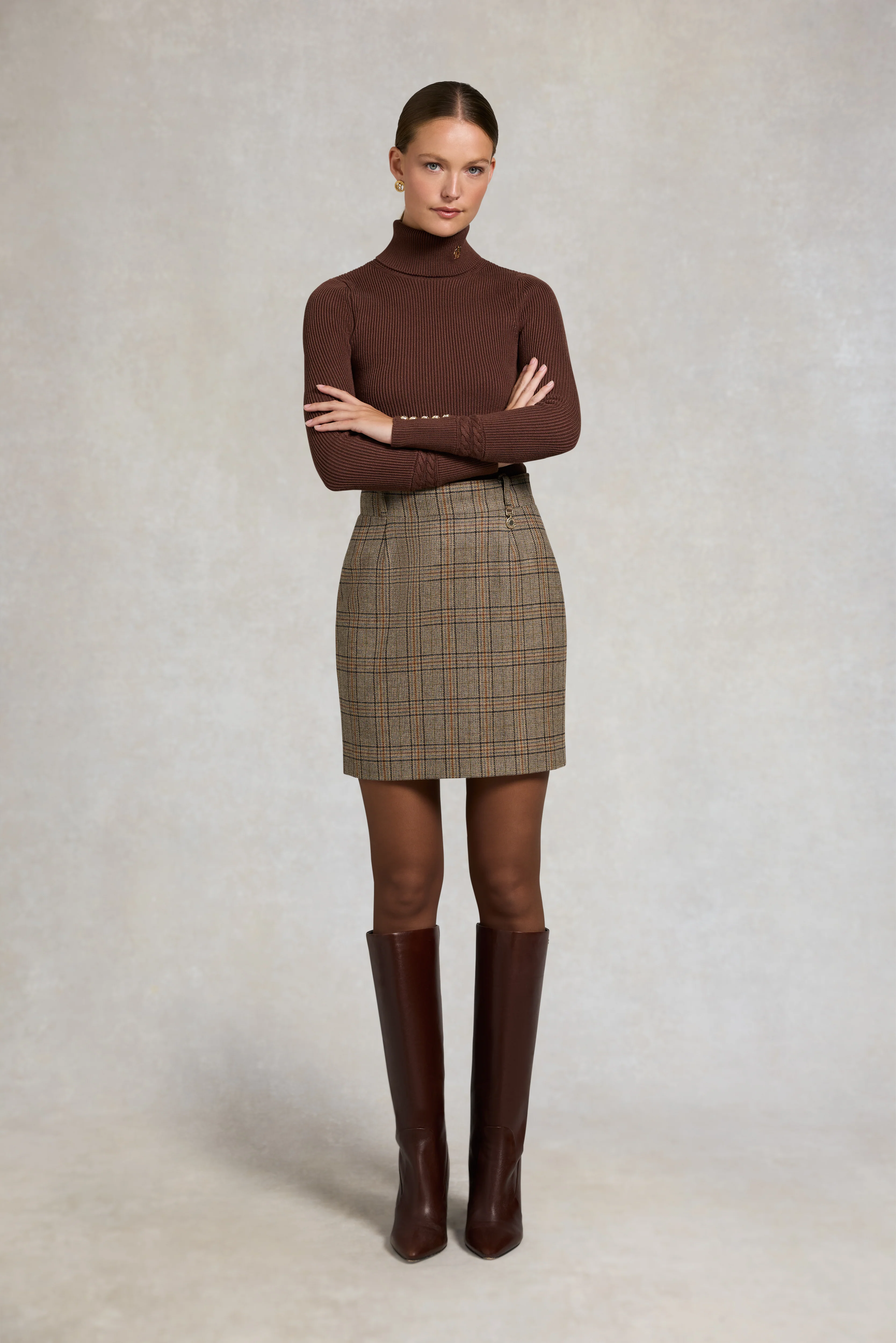 Regency Skirt (Bourbon Tweed) - Image 2