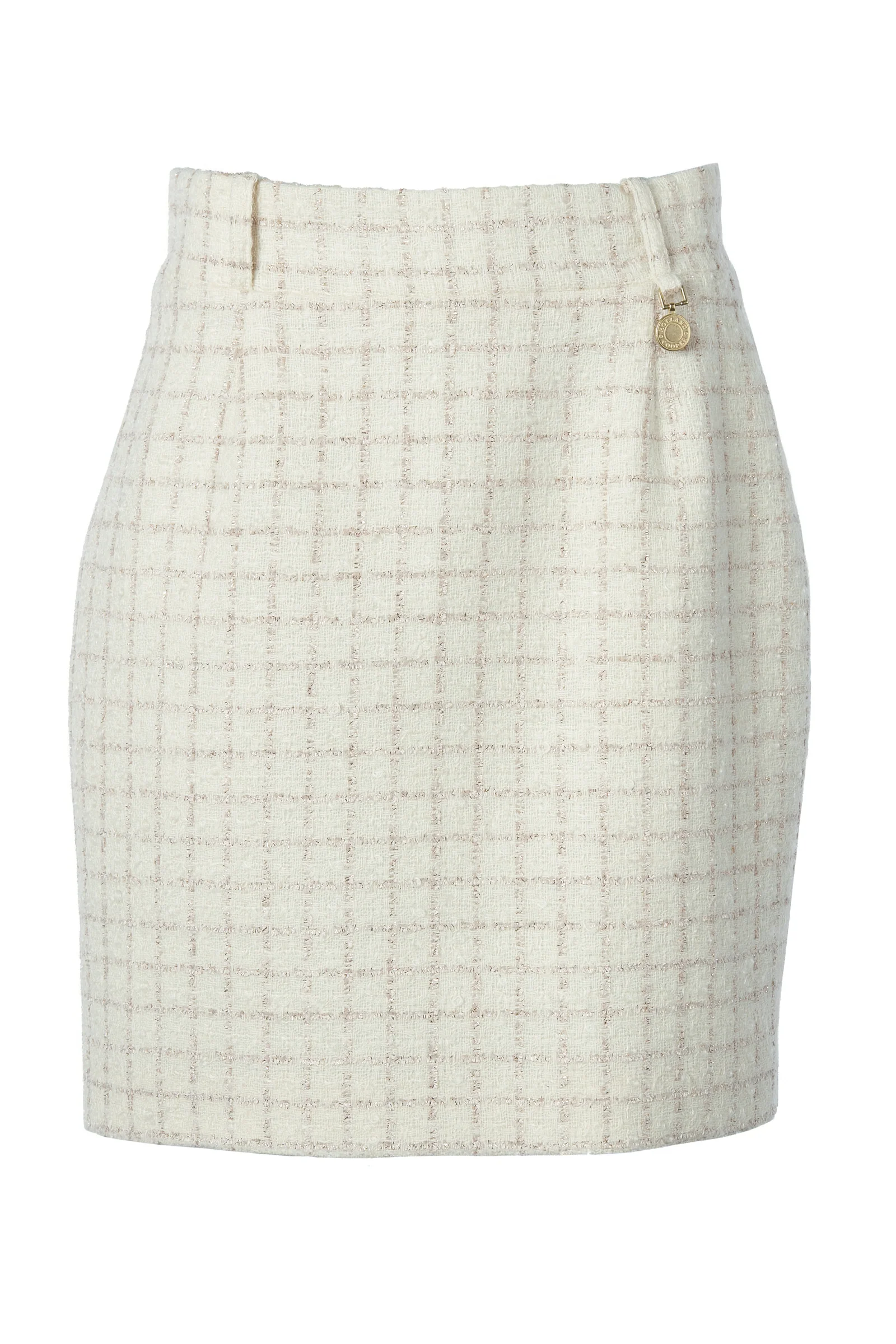 Regency Skirt (Ivory Sparkle Tweed) - Image 6