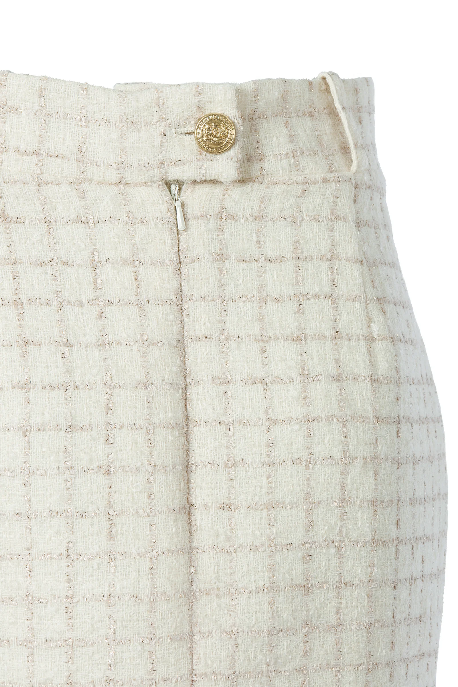 Regency Skirt (Ivory Sparkle Tweed) - Image 8