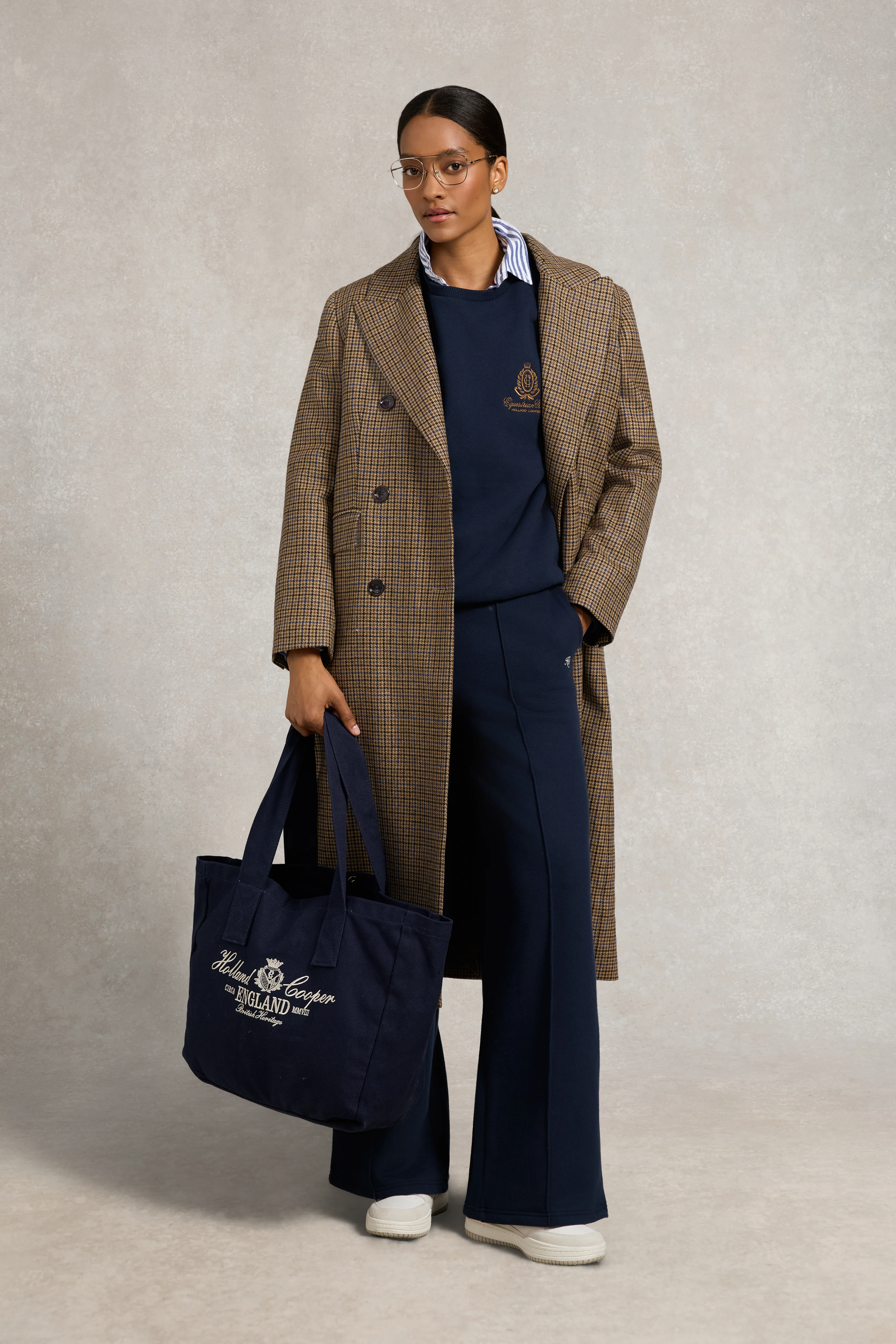Relaxed Fit Crew Neck Sweat (Ink Navy) - Image 3