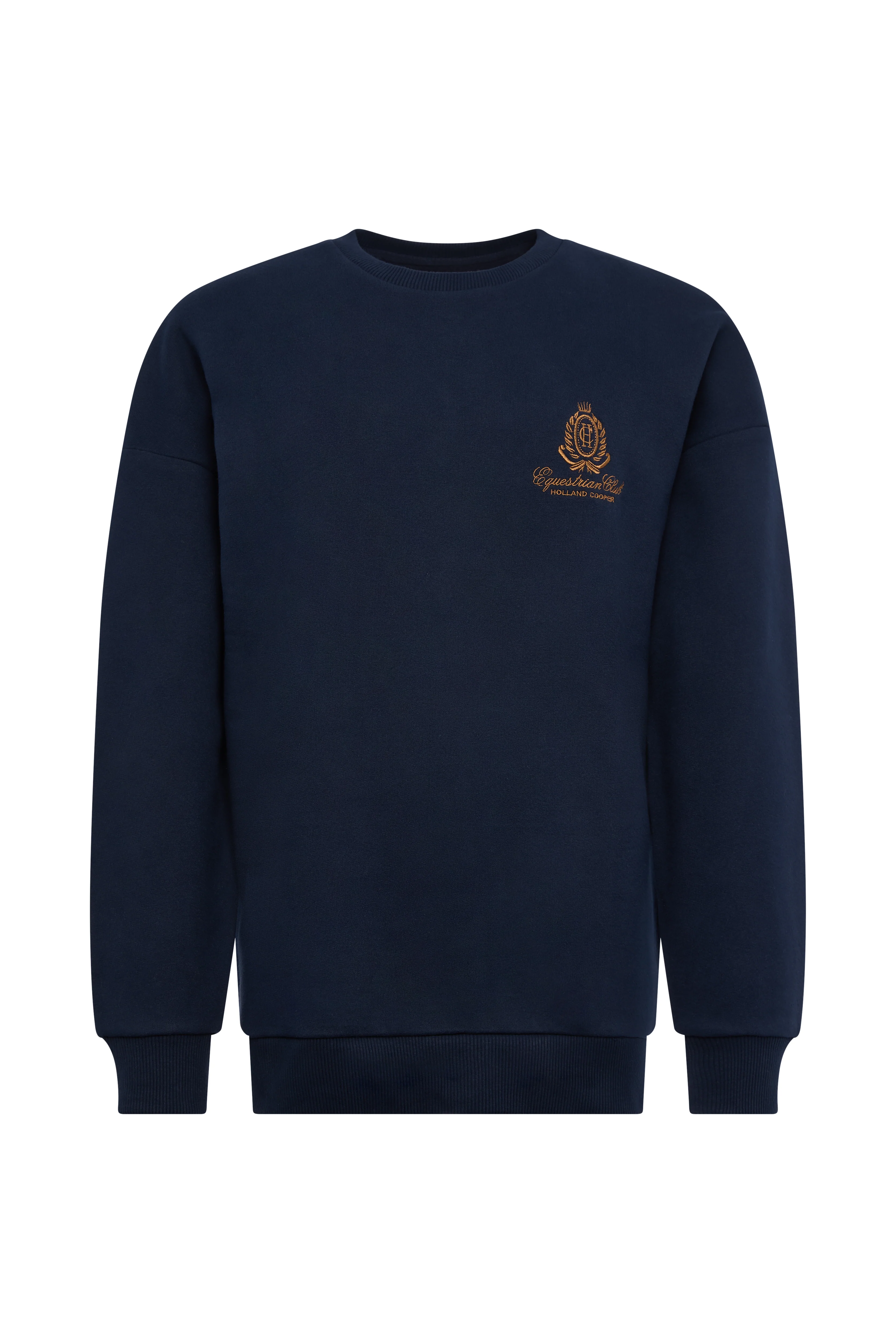 Relaxed Fit Crew Neck Sweat (Ink Navy) - Image 4