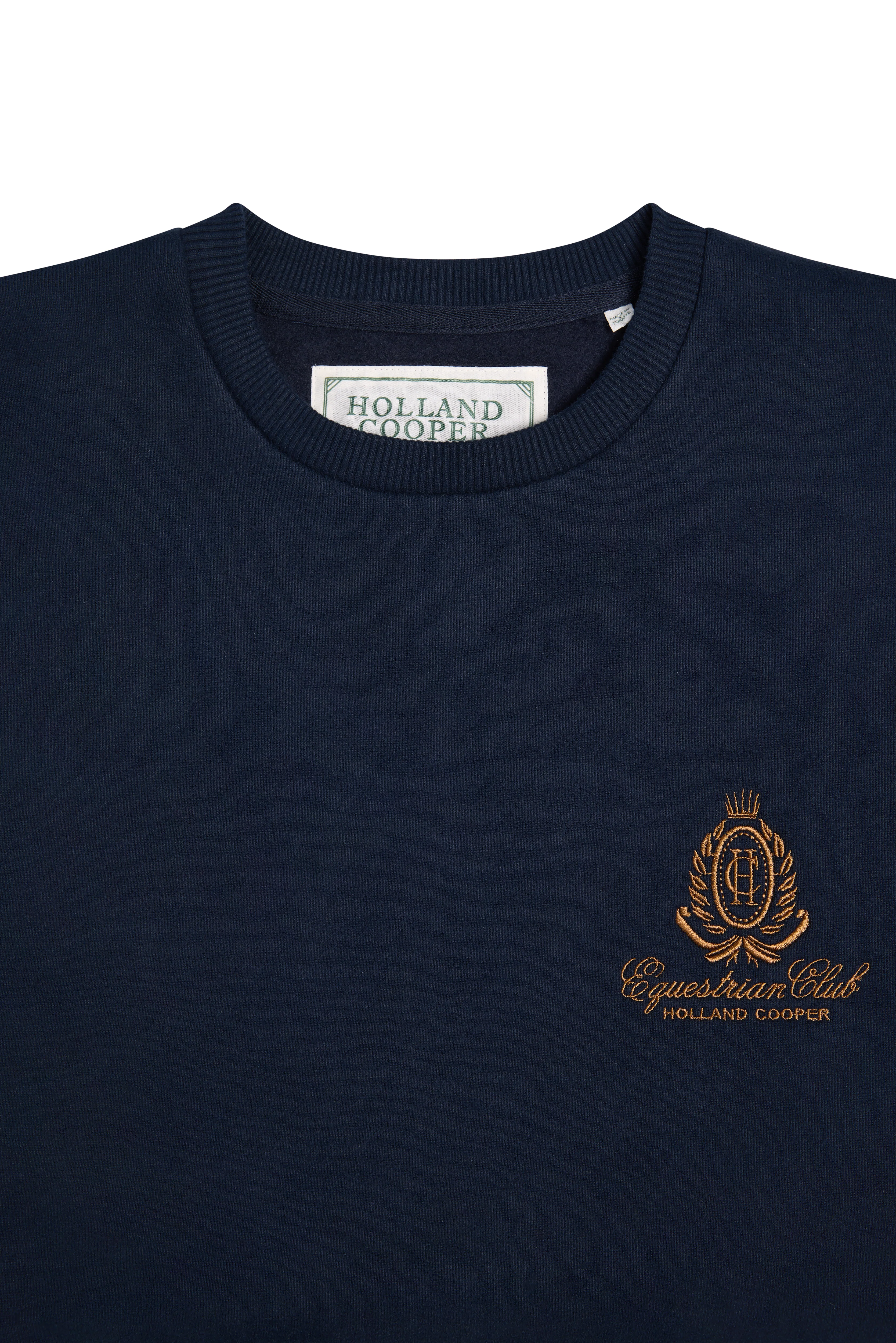 Relaxed Fit Crew Neck Sweat (Ink Navy) - Image 8