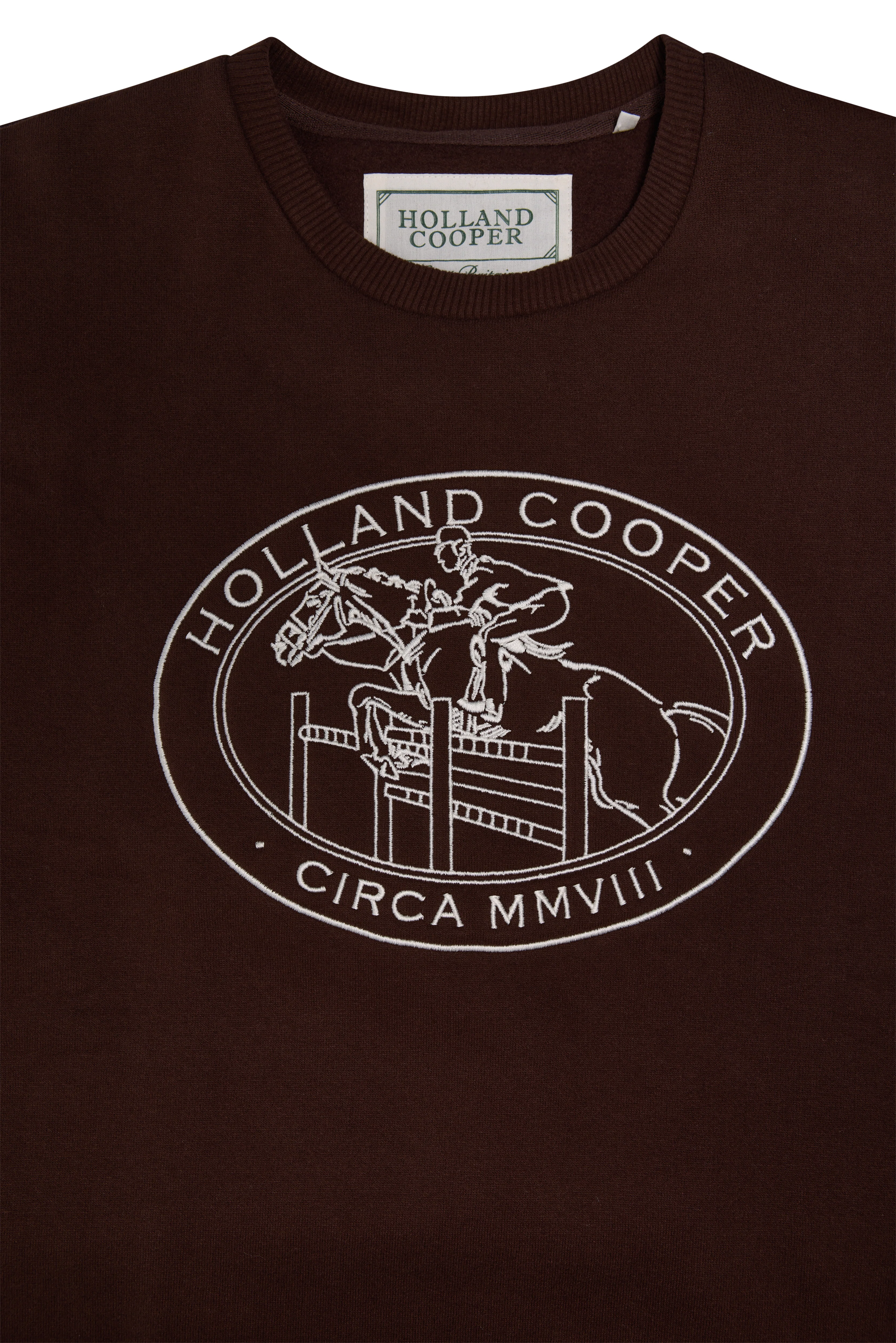 Relaxed Fit Crew Neck Sweat (Walnut) - Image 7