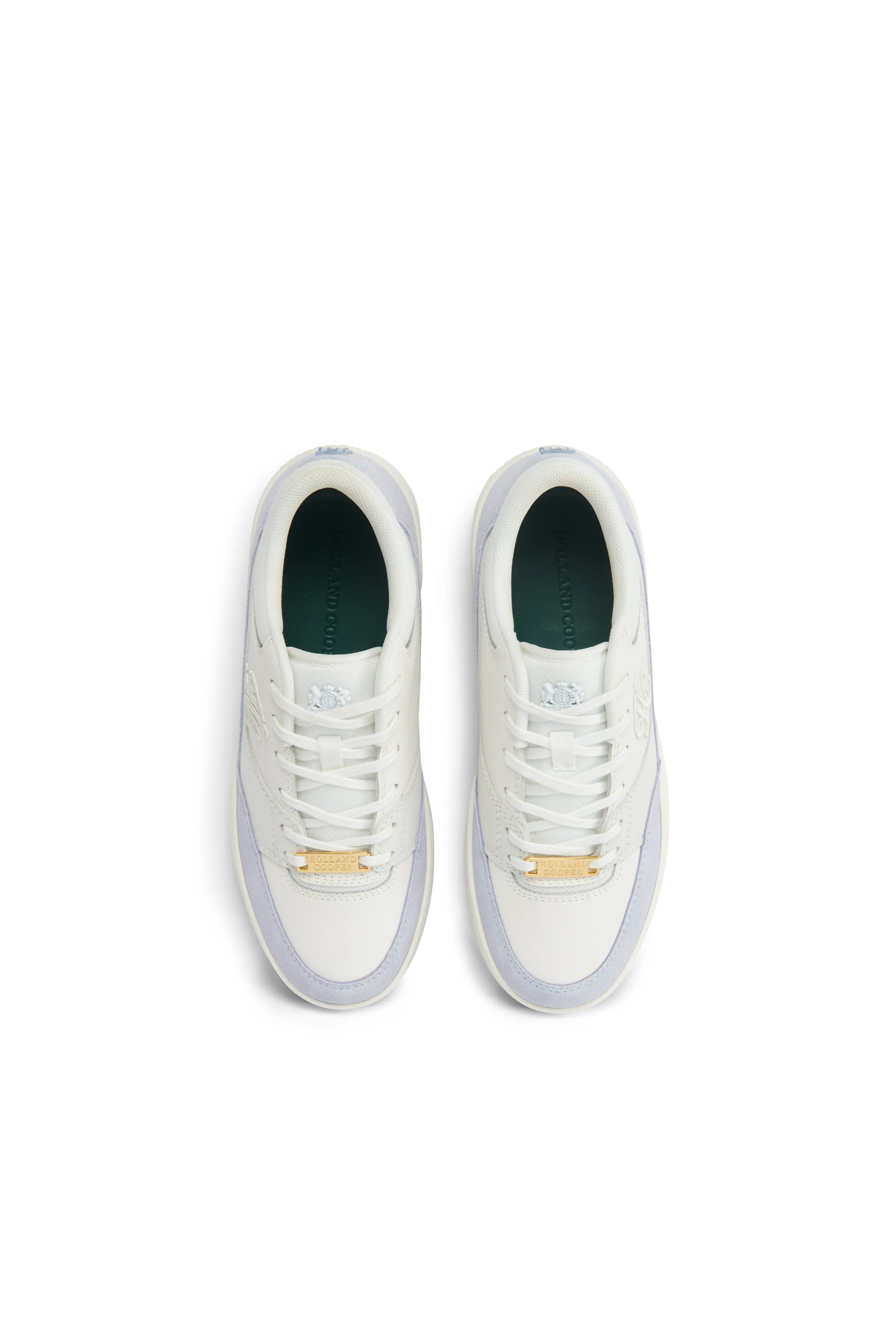 Retro Trainer (Cream Smokey Blue) - Image 4