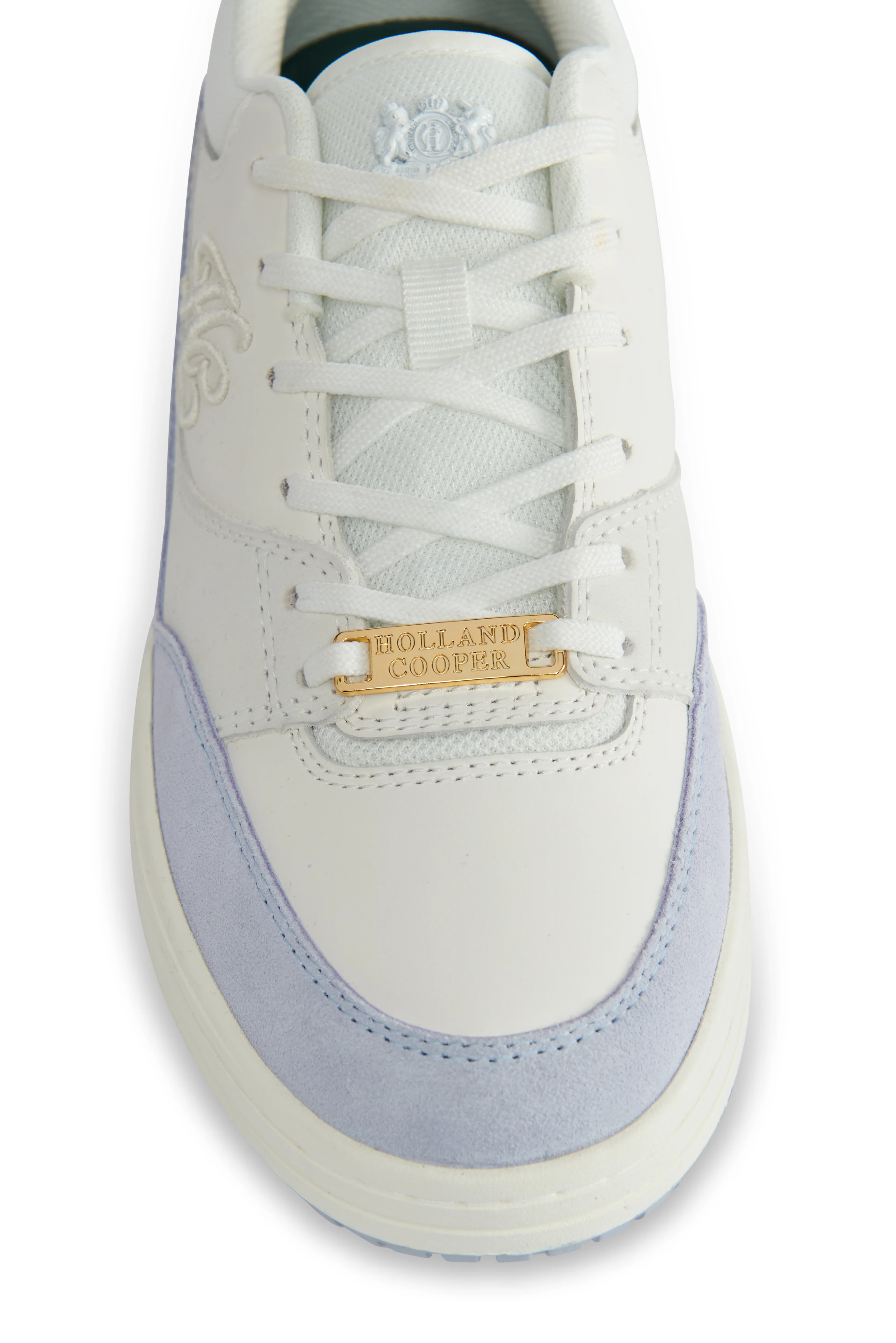 Retro Trainer (Cream Smokey Blue) - Image 8