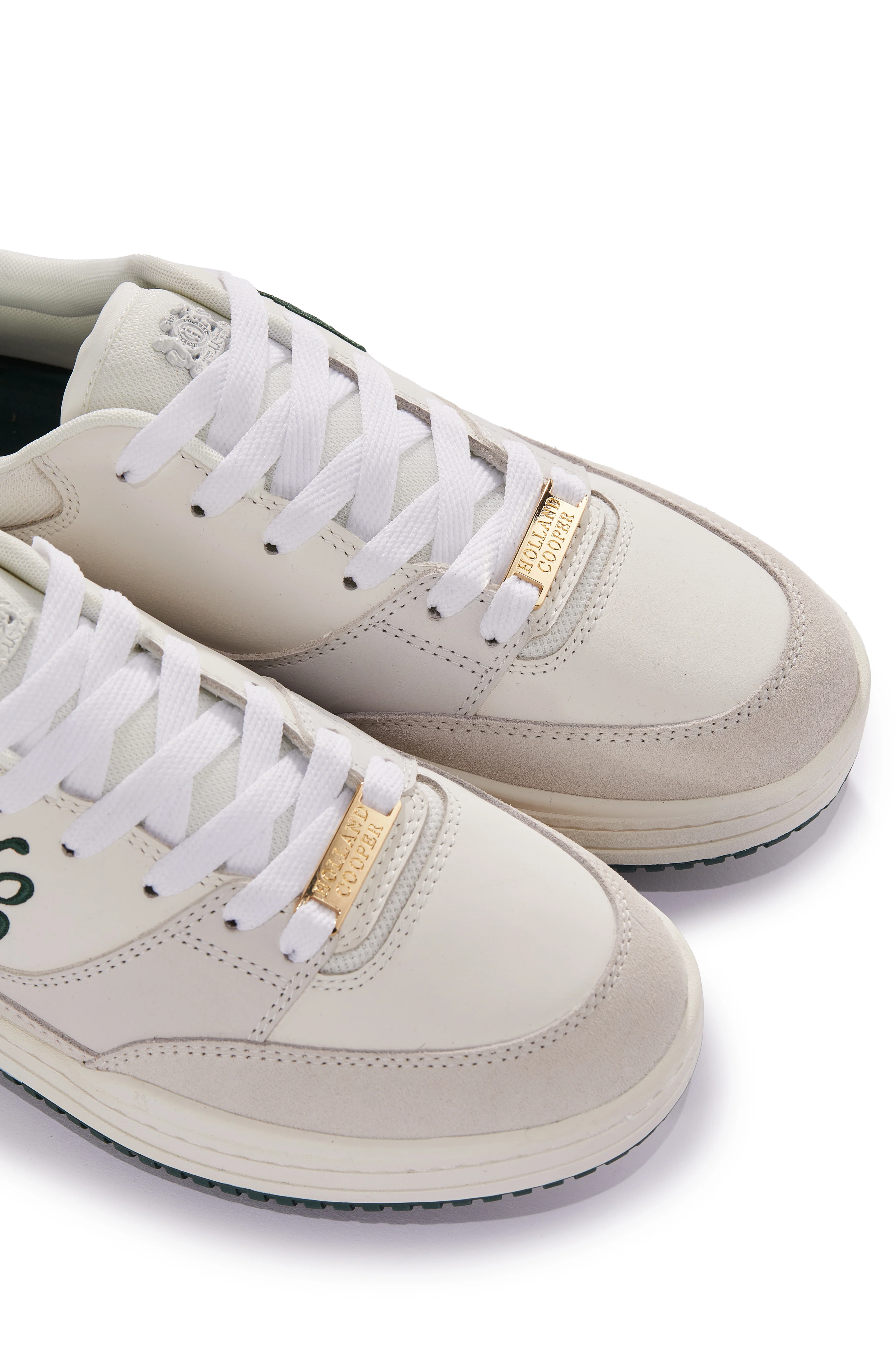 Retro Trainer (White Racing Green) - Image 6