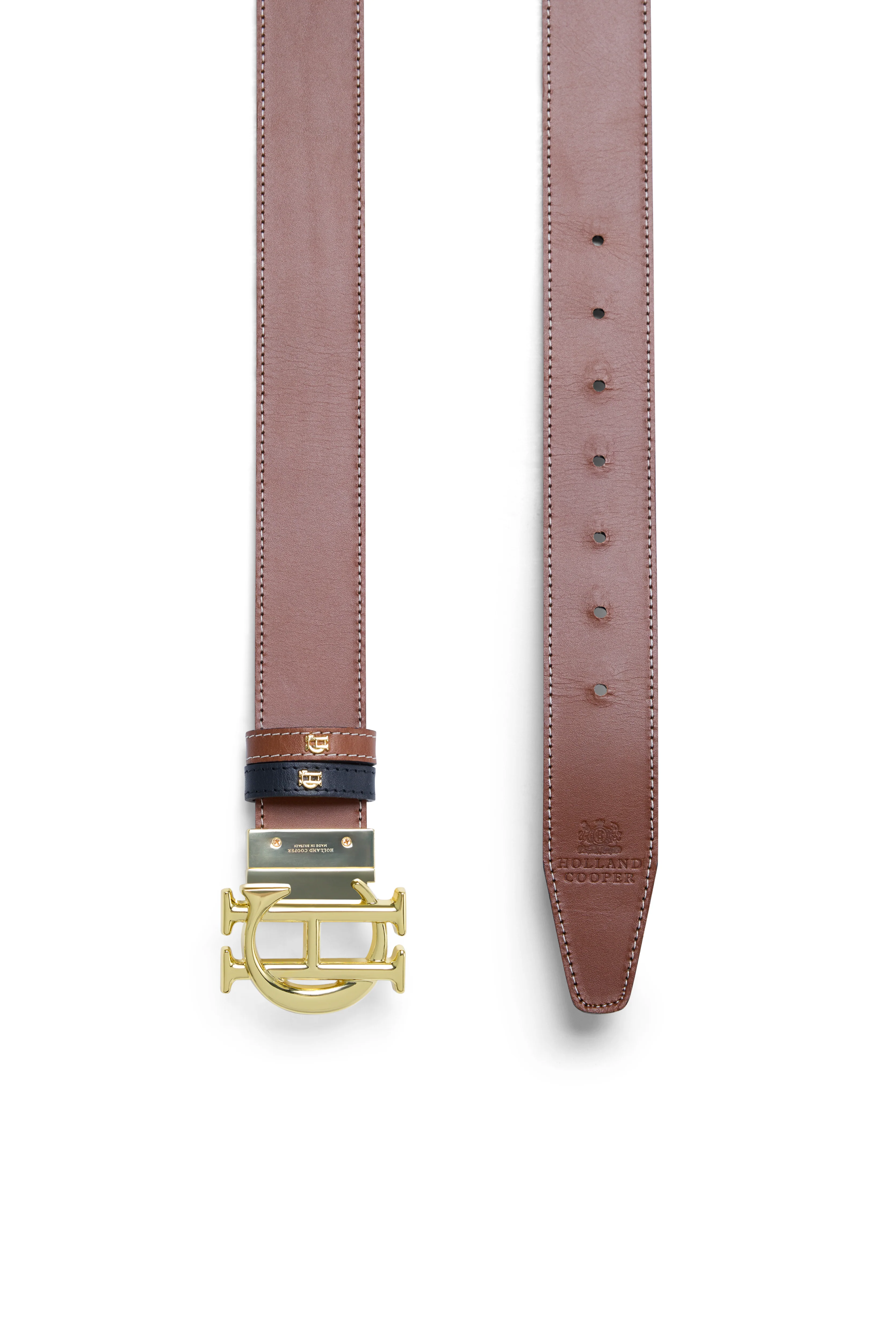 Reversible Classic Belt (Black Tan) - Image 8