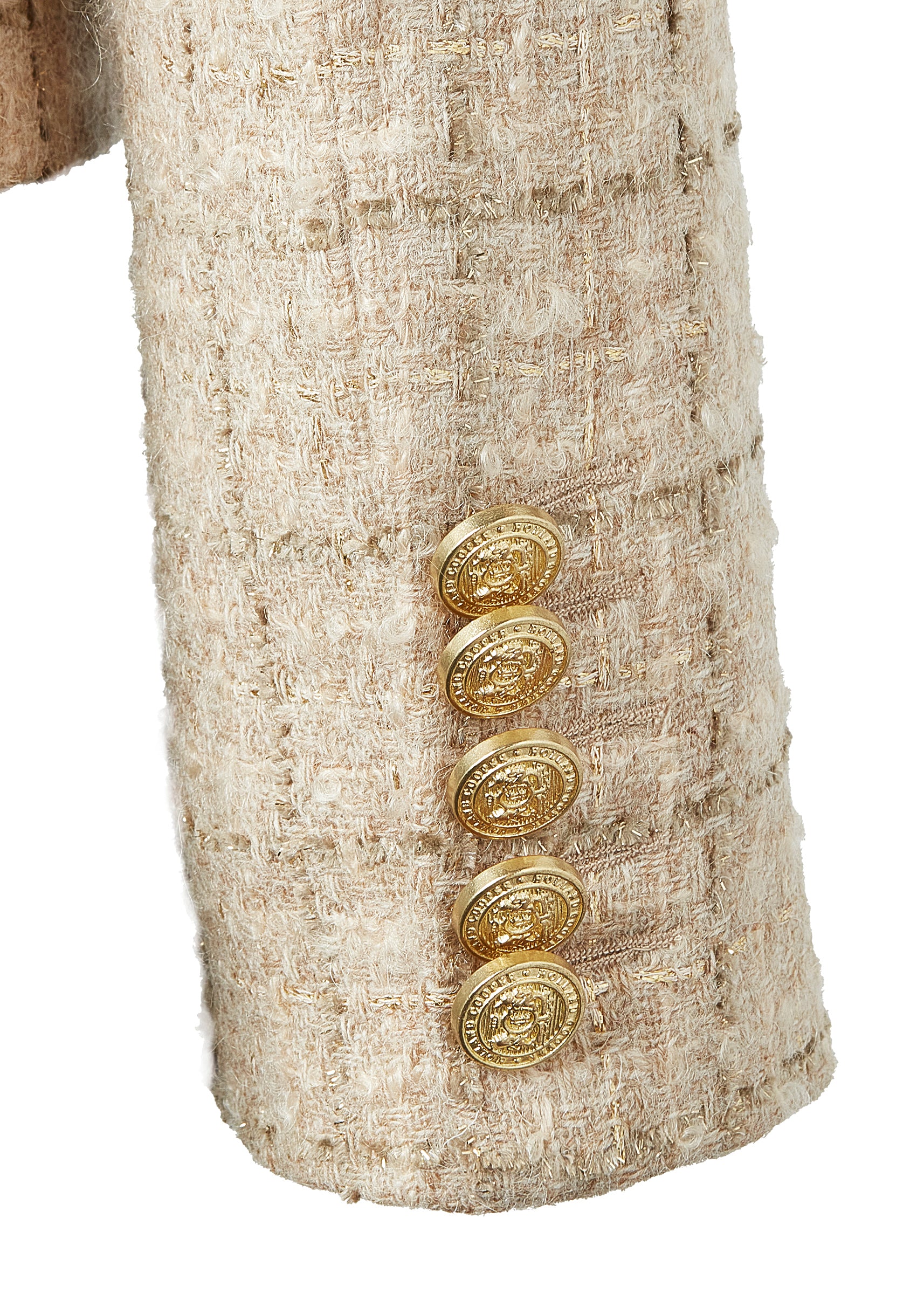 Richmond Jacket (Camel Sparkle Tweed) - Image 9