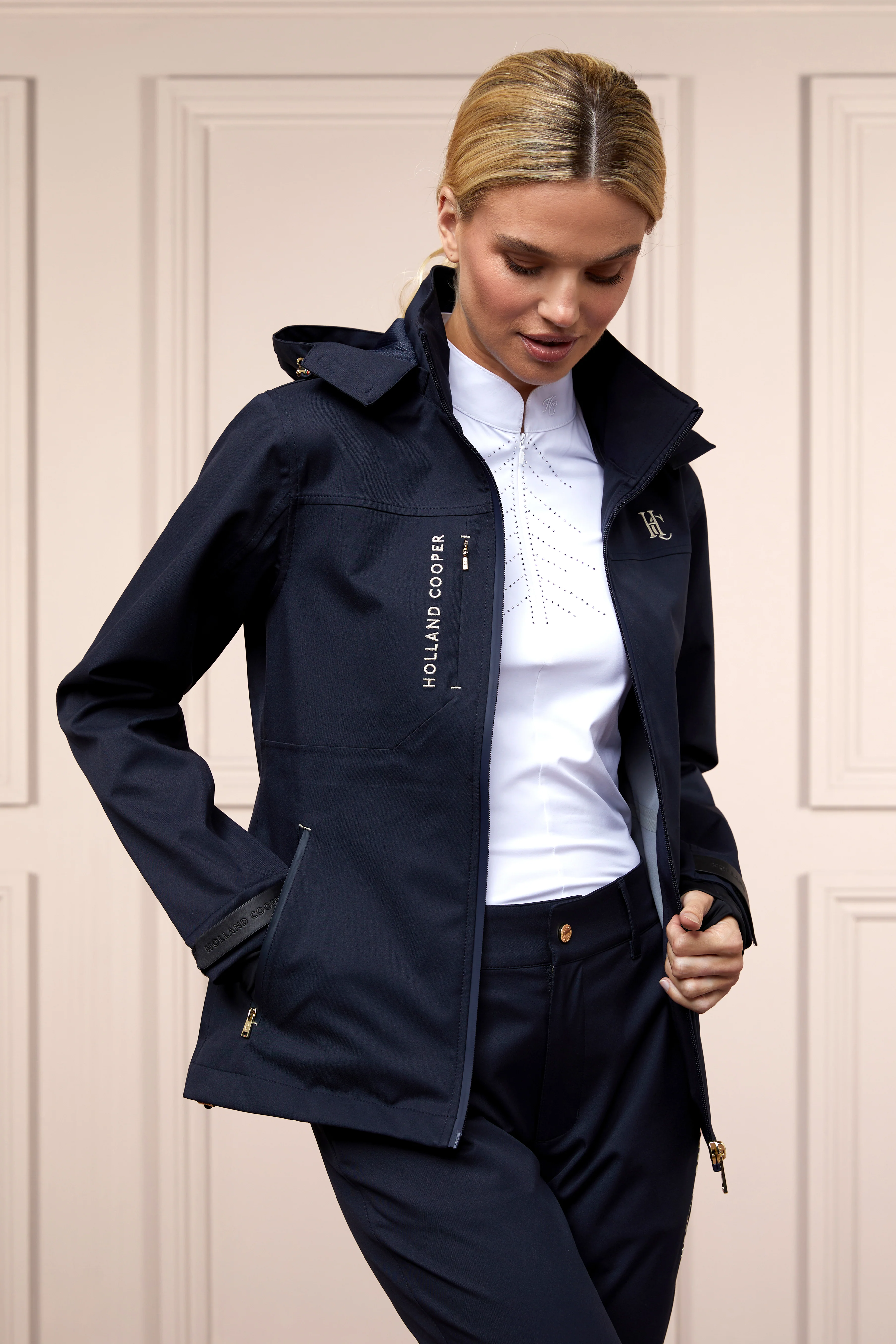 Riding Shell Jacket (Ink Navy) - Image 10