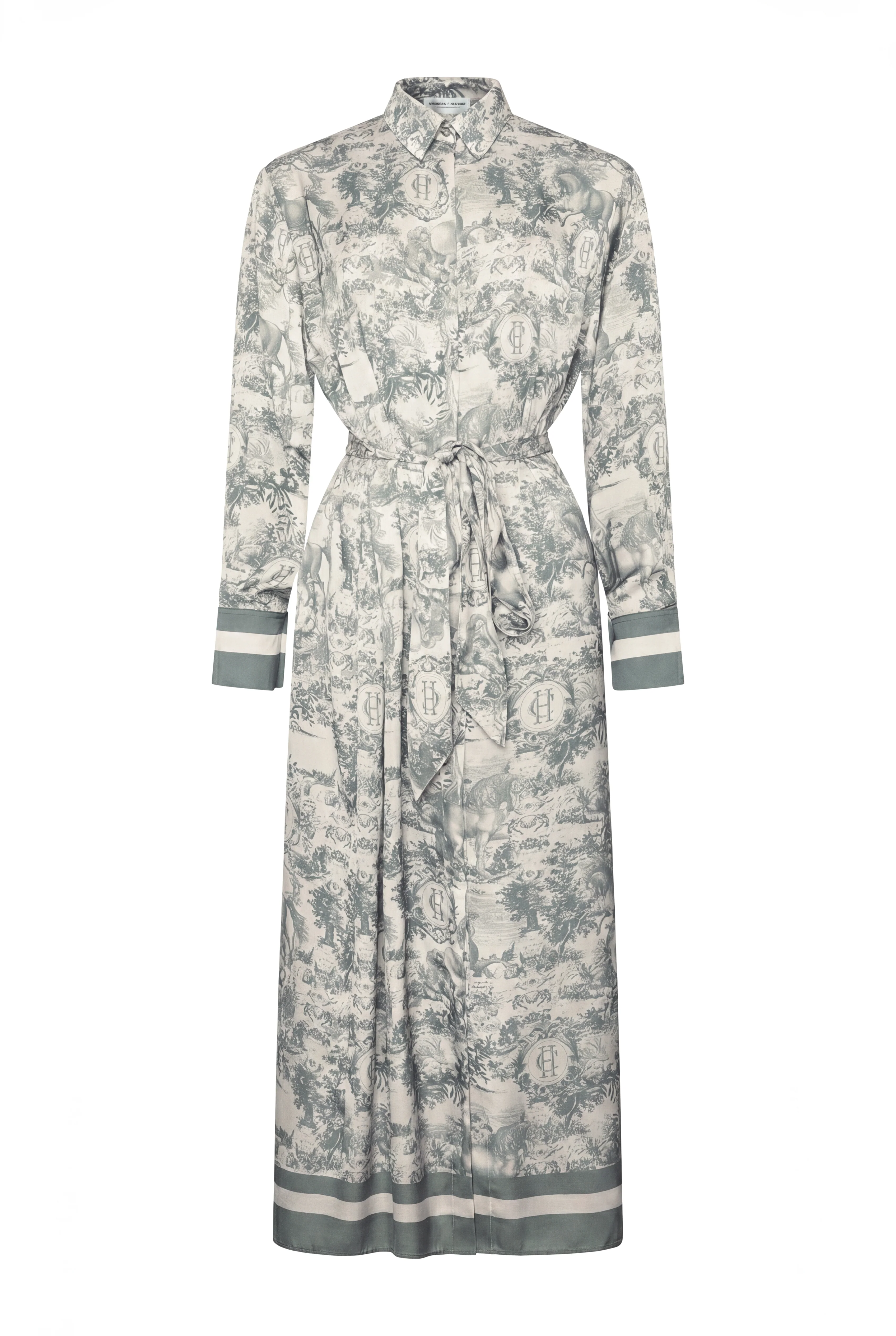 Riviera Shirt Dress (Vintage Chateau Steel Blue) - Image 7