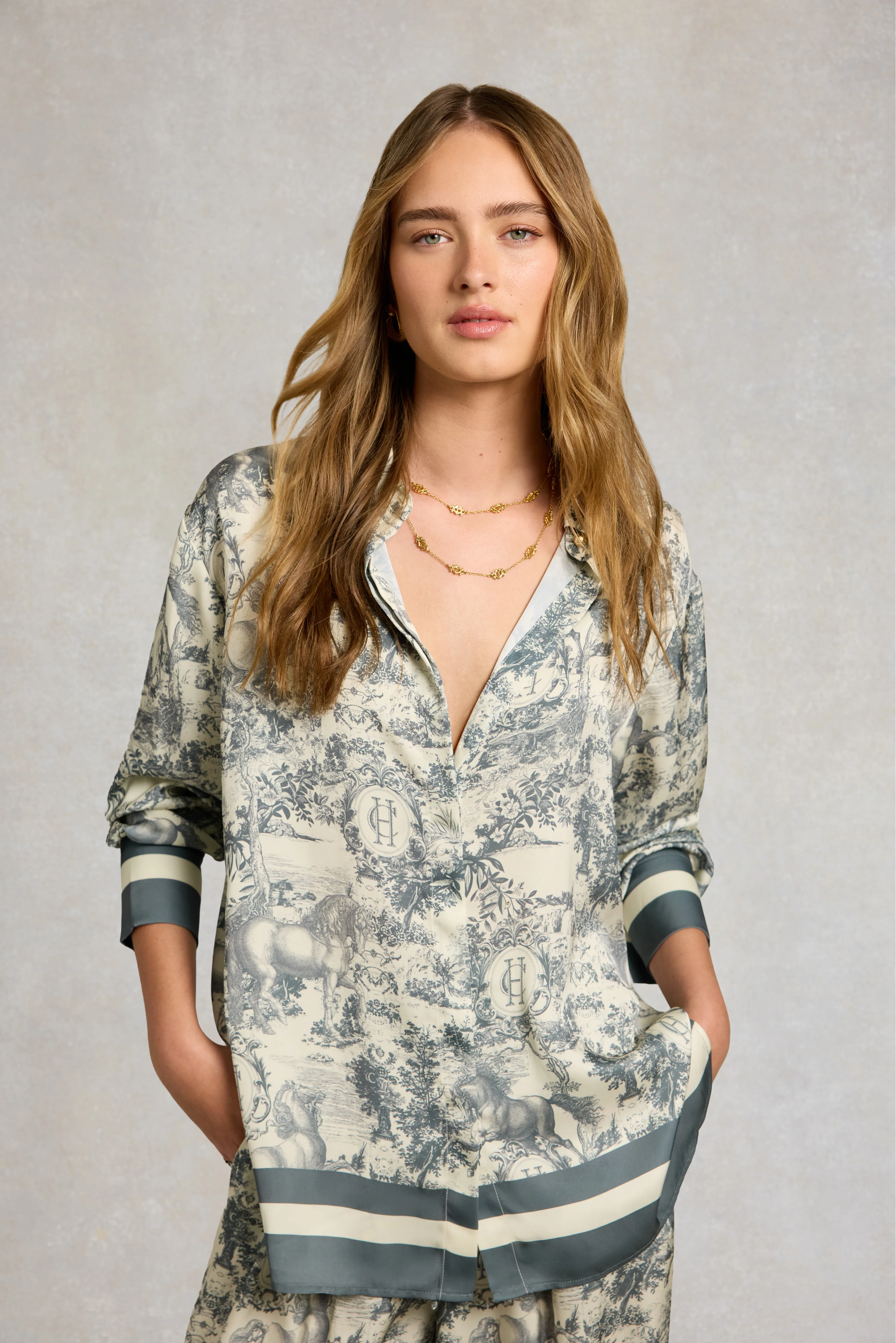 Riviera Shirt (Vintage Chateau Steel Blue) - Image 2
