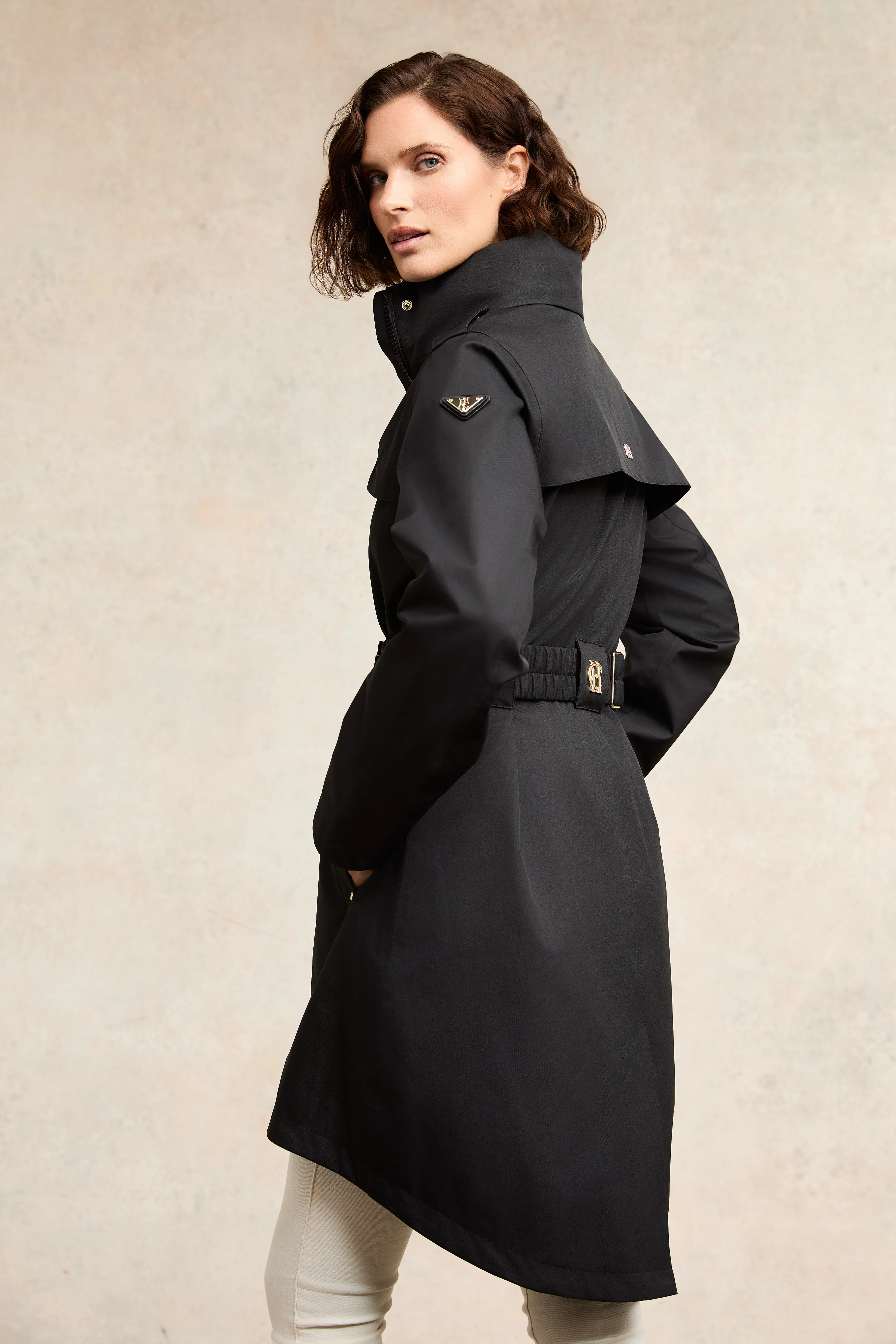 Rosedale Waterproof Parka (Black) - Image 2