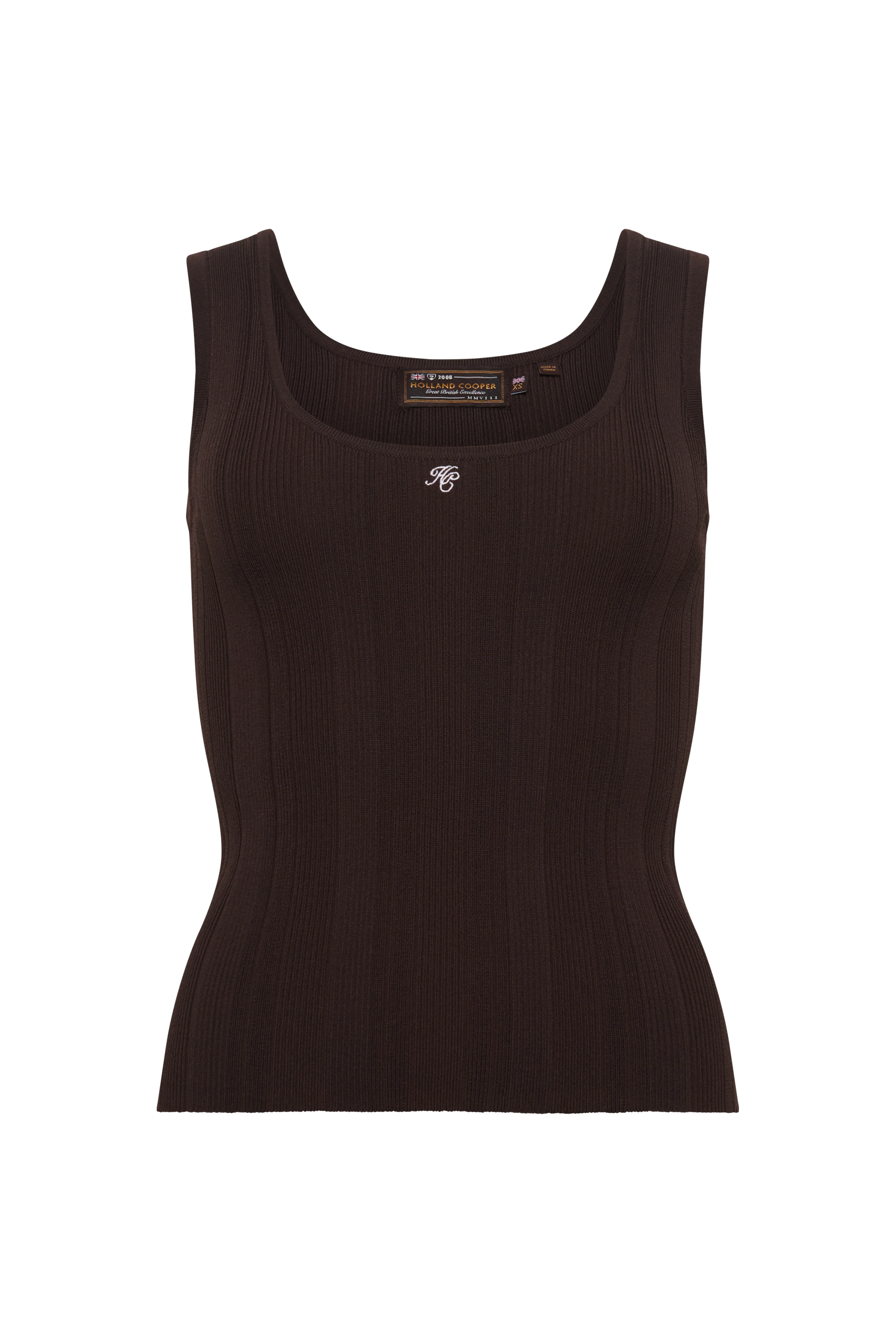 Ruby Knitted Vest (Chocolate) - Image 6