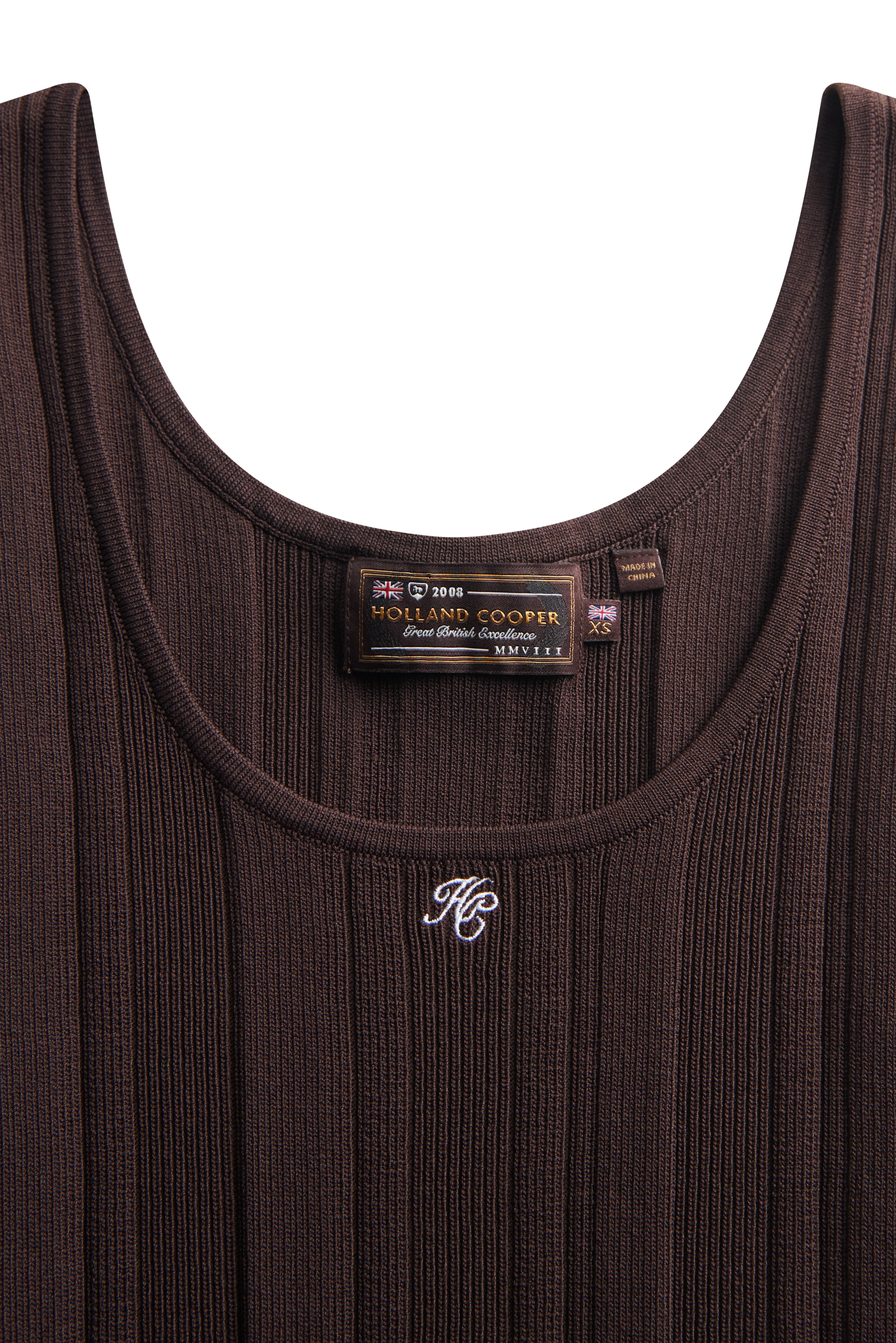 Ruby Knitted Vest (Chocolate) - Image 7