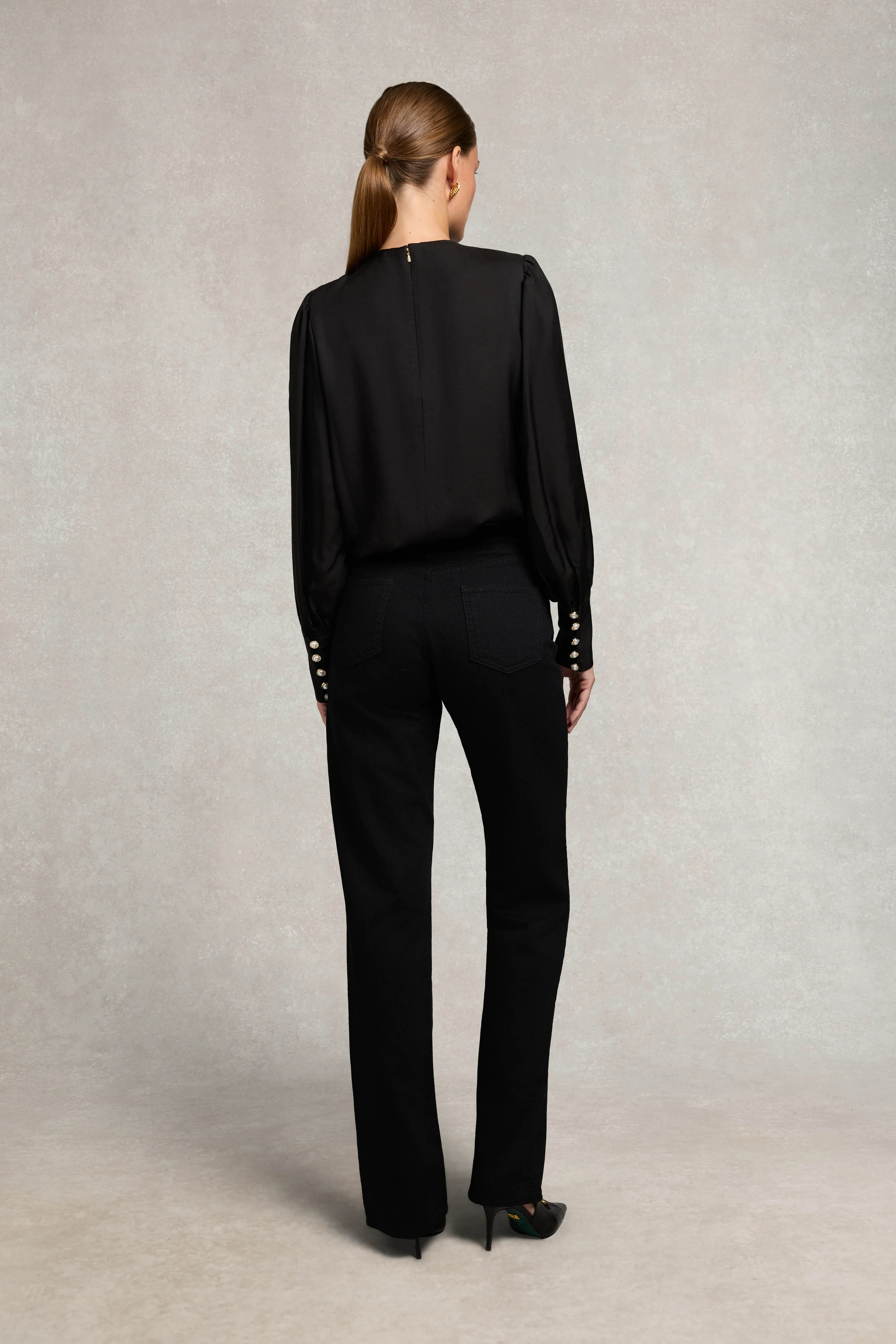 Sarah Blouse (Black) - Image 5