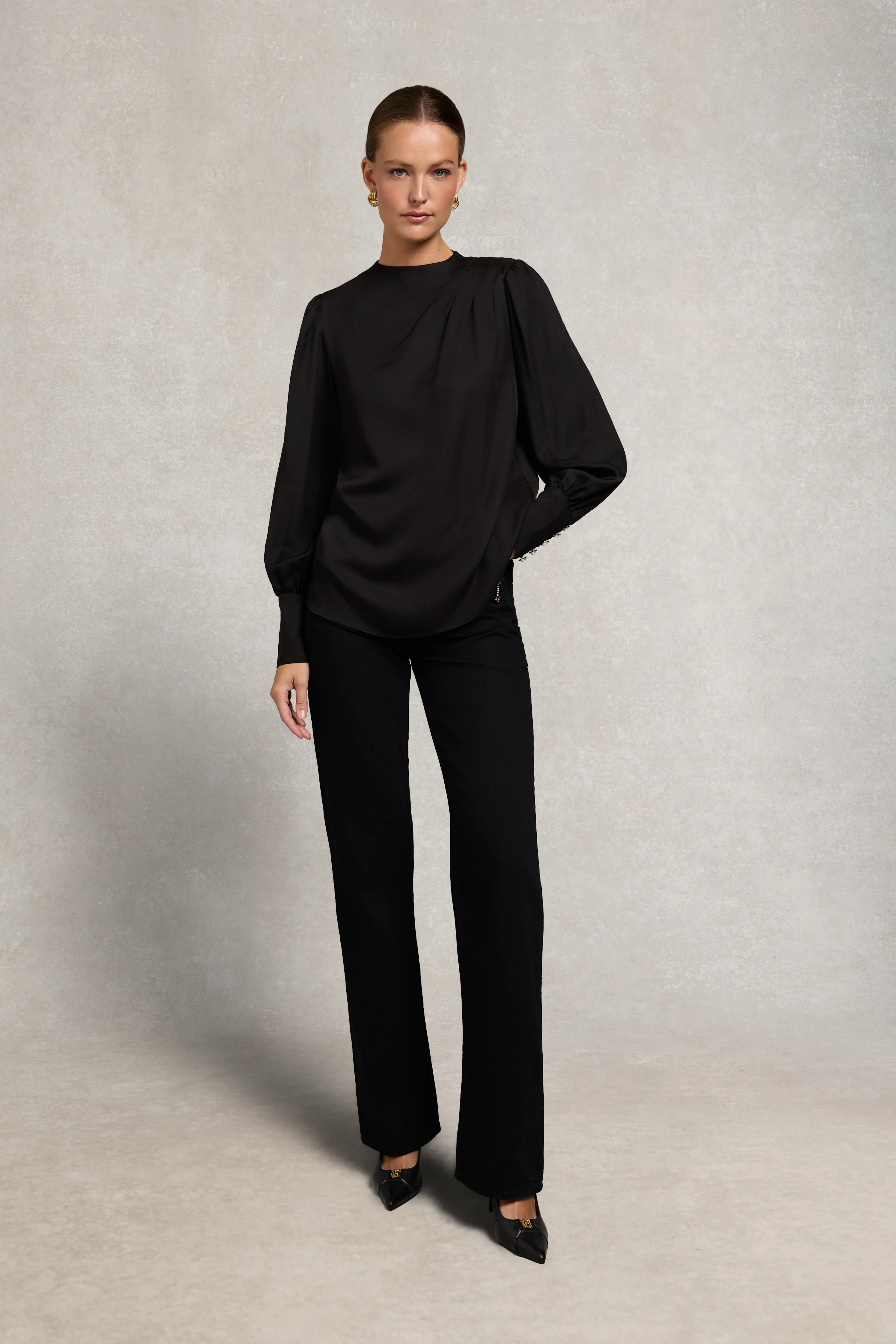 Sarah Blouse (Black) - Image 7