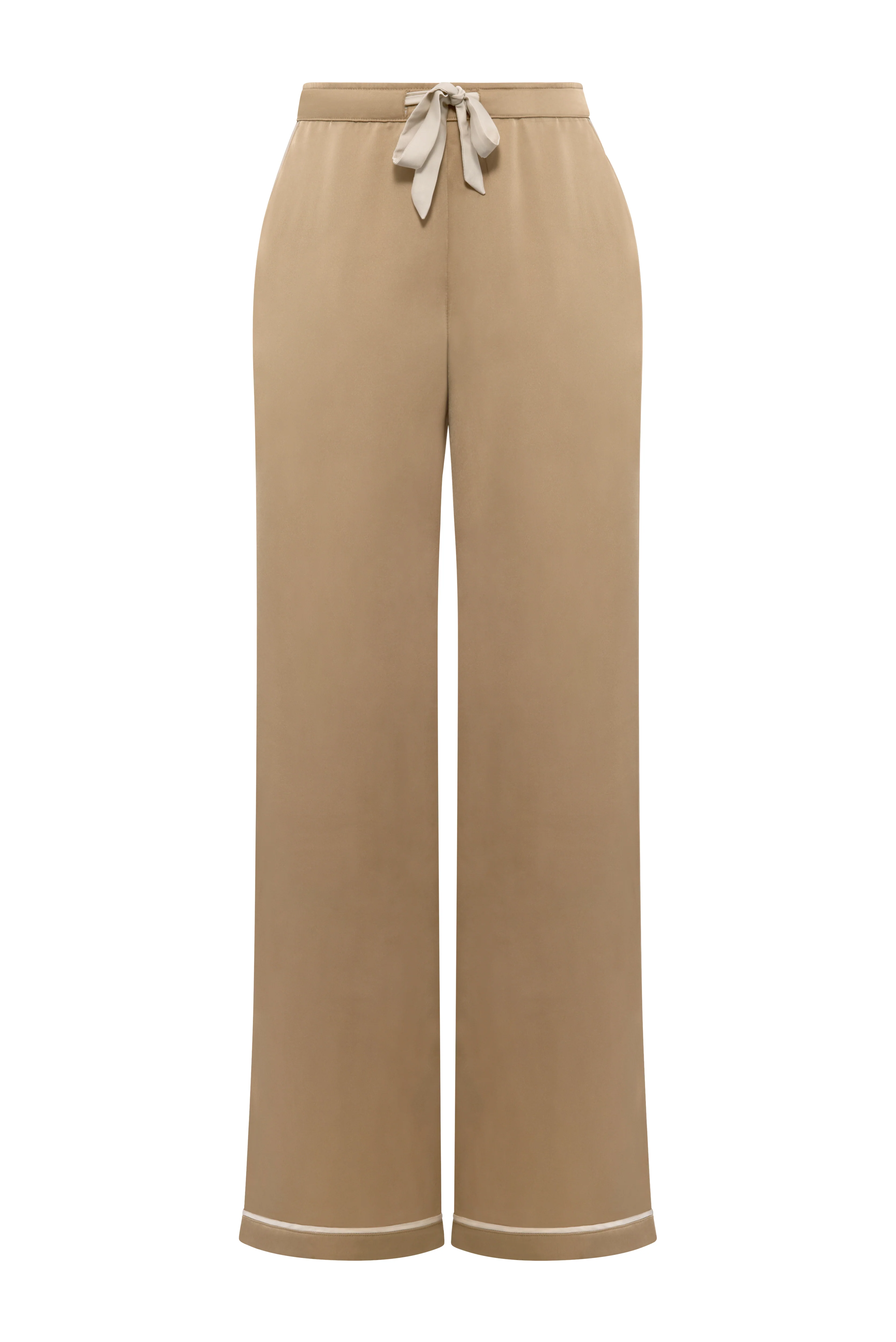 Satin Pyjama Set (Champagne) - Image 6