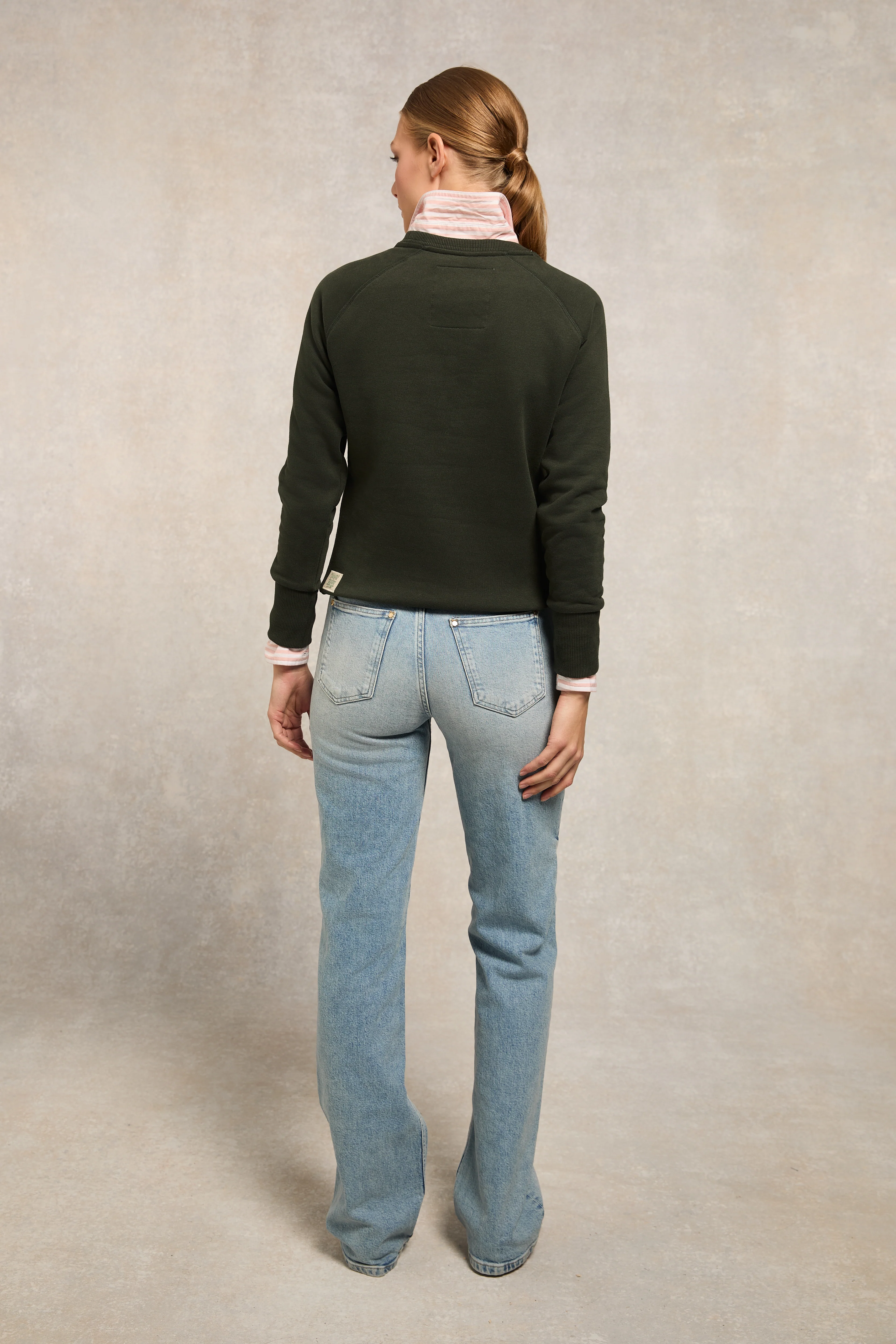 Script Crew Sweat (Racing Green) - Image 5