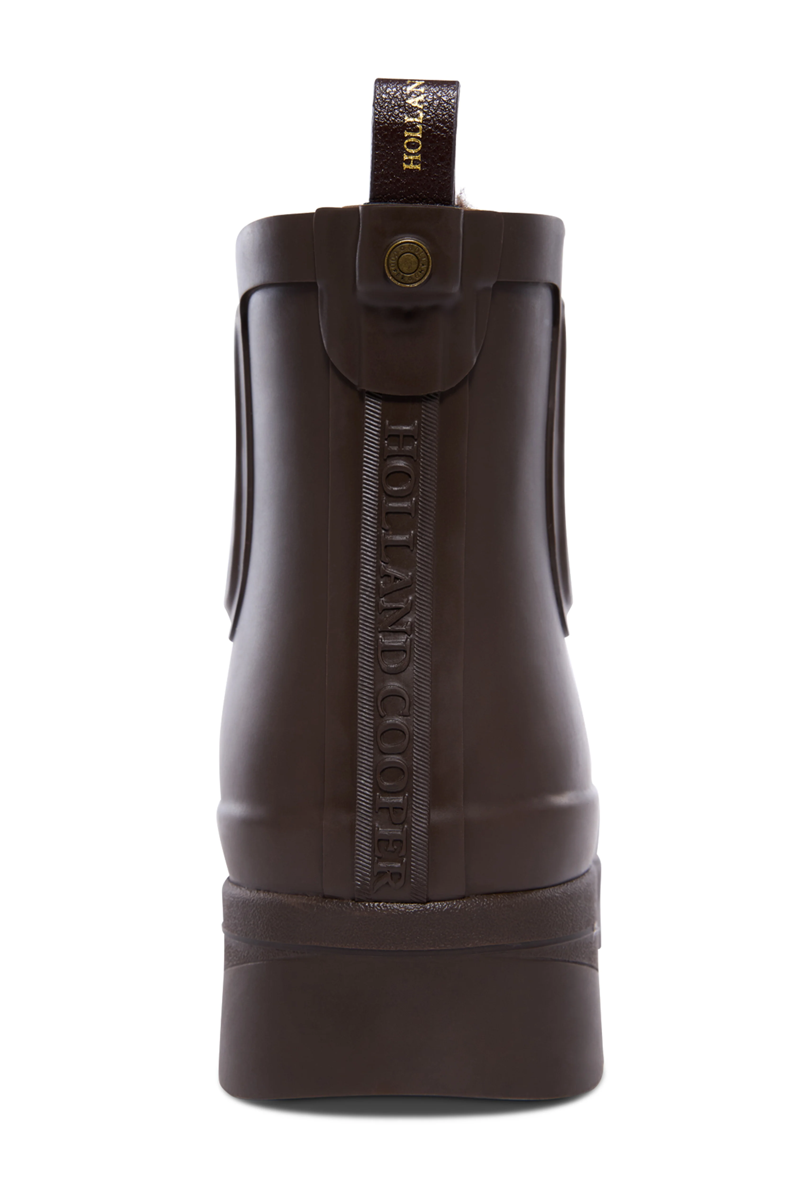Sherpa Lined Chunky Chelsea Wellington (Chocolate) - Image 8