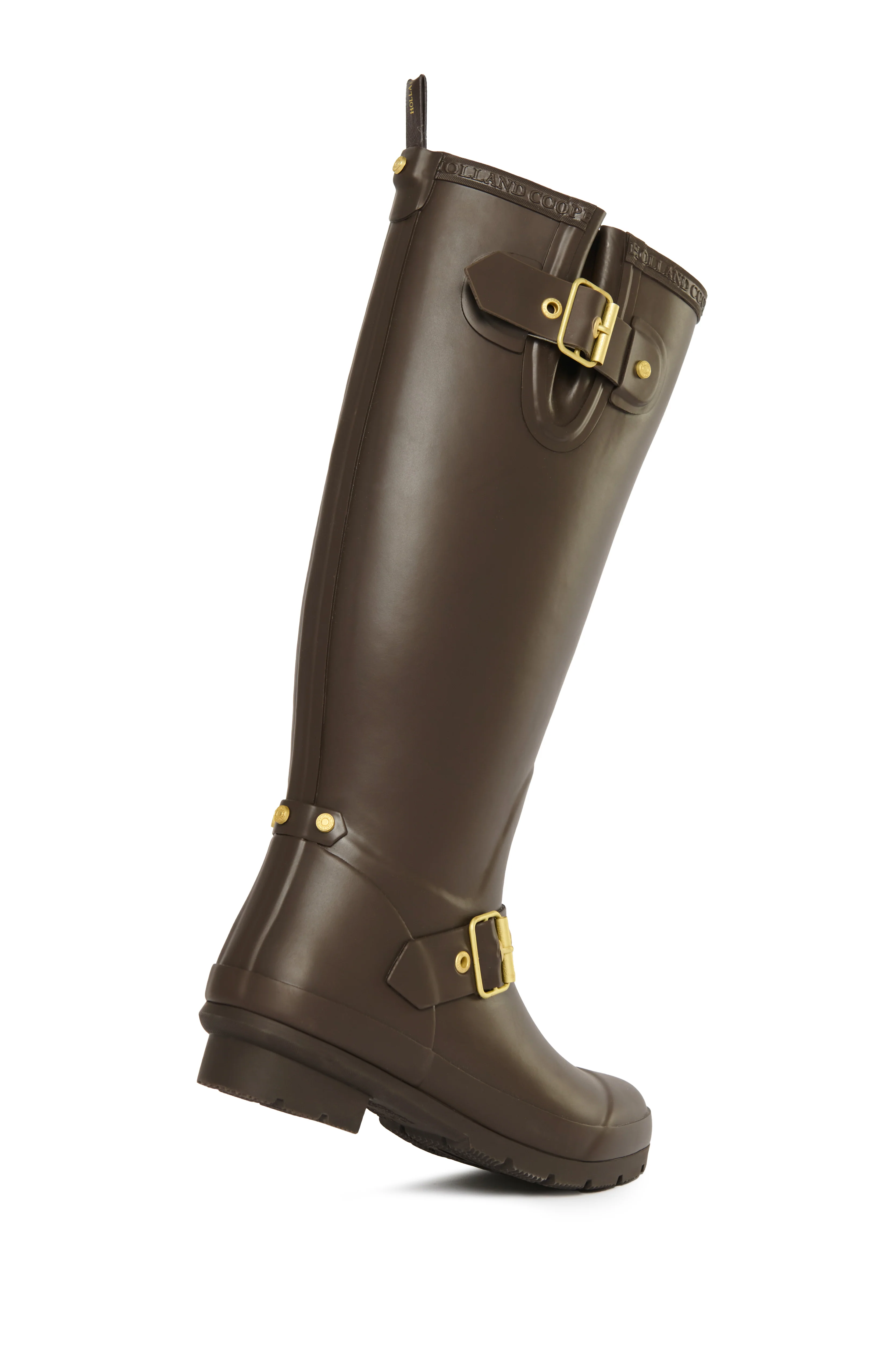 Sherpa Lined Regency Wellington (Chocolate Matte Gold) - Image 7